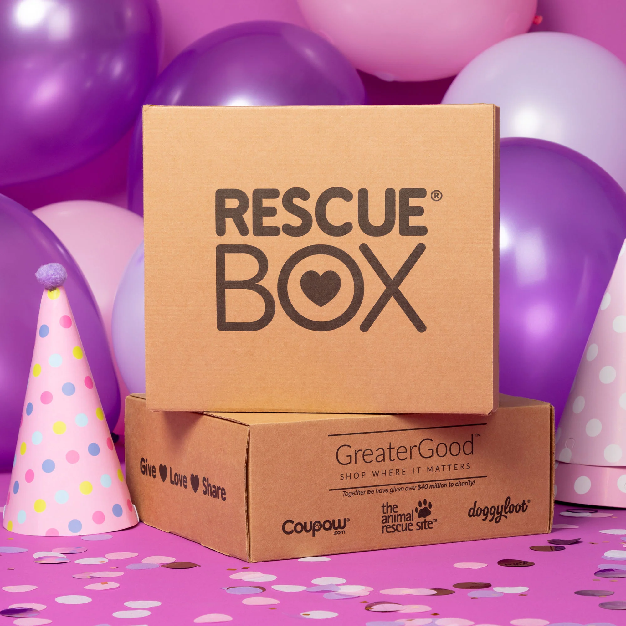 RescueBox® - Spoil Your Pet, Help Animals In Need