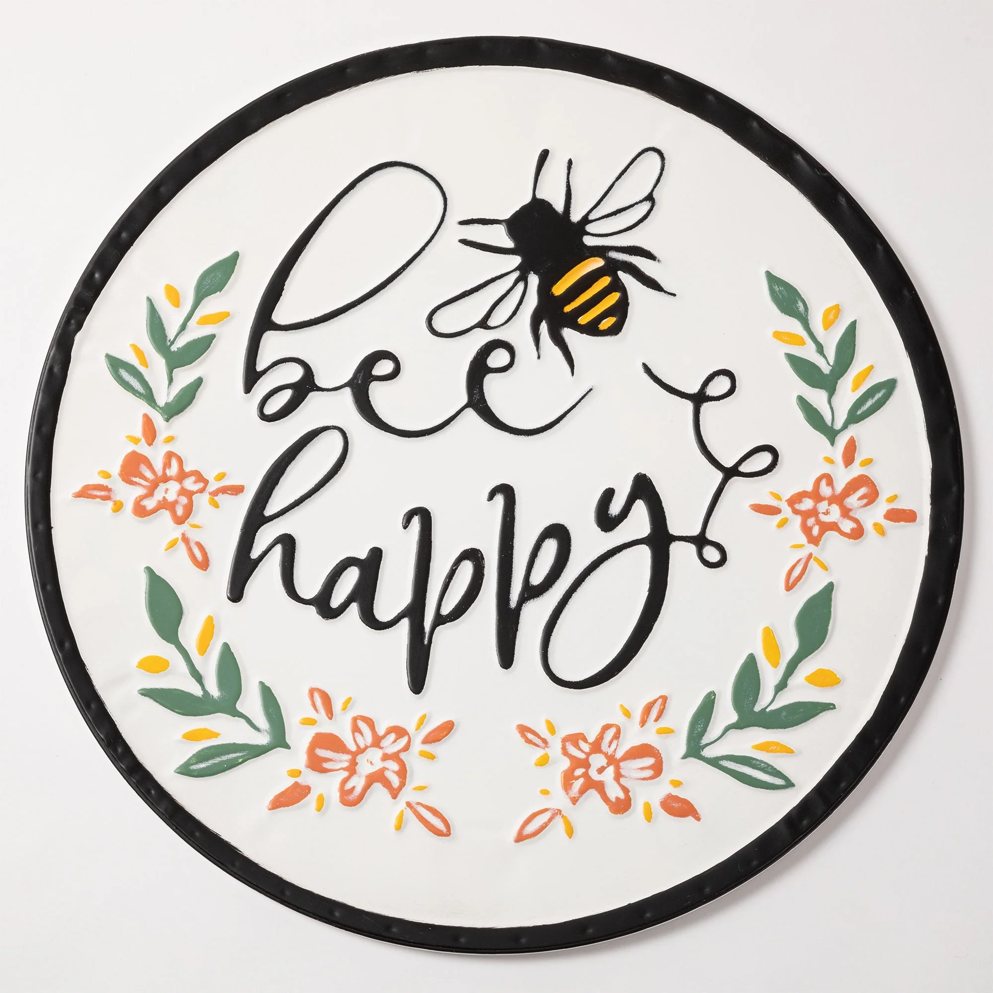 Floral Bee Happy Patio Wall Decor - Image 4