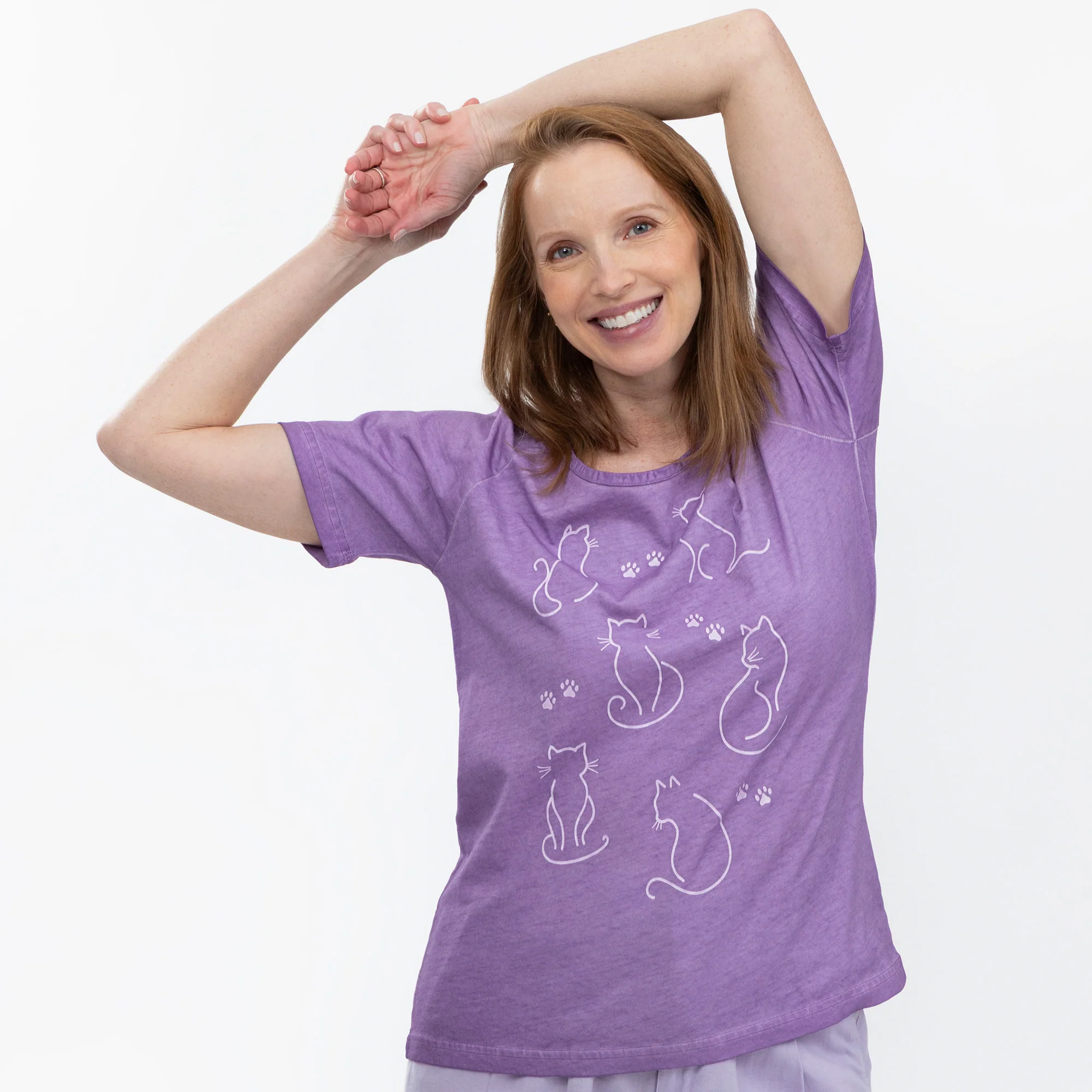 Pet Silhouette Acid Wash Tee - Image 11