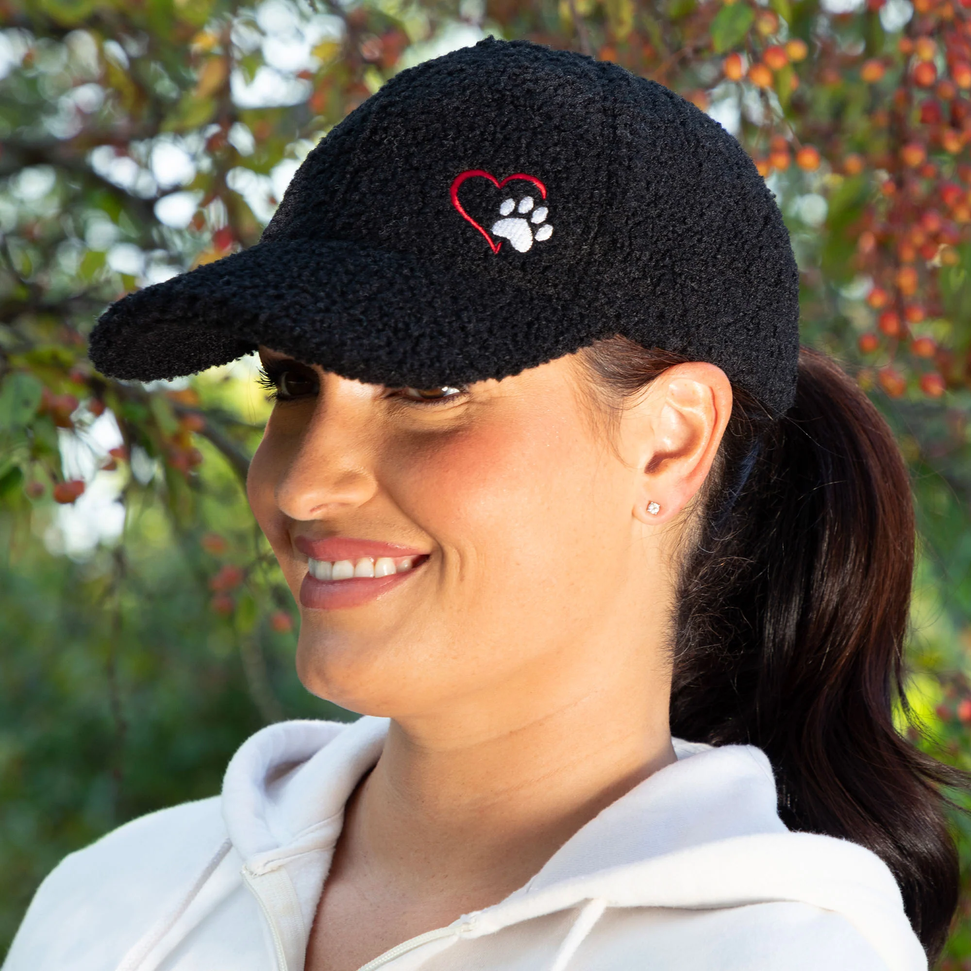 Paw & Heart Warm Baseball Hat - Image 2