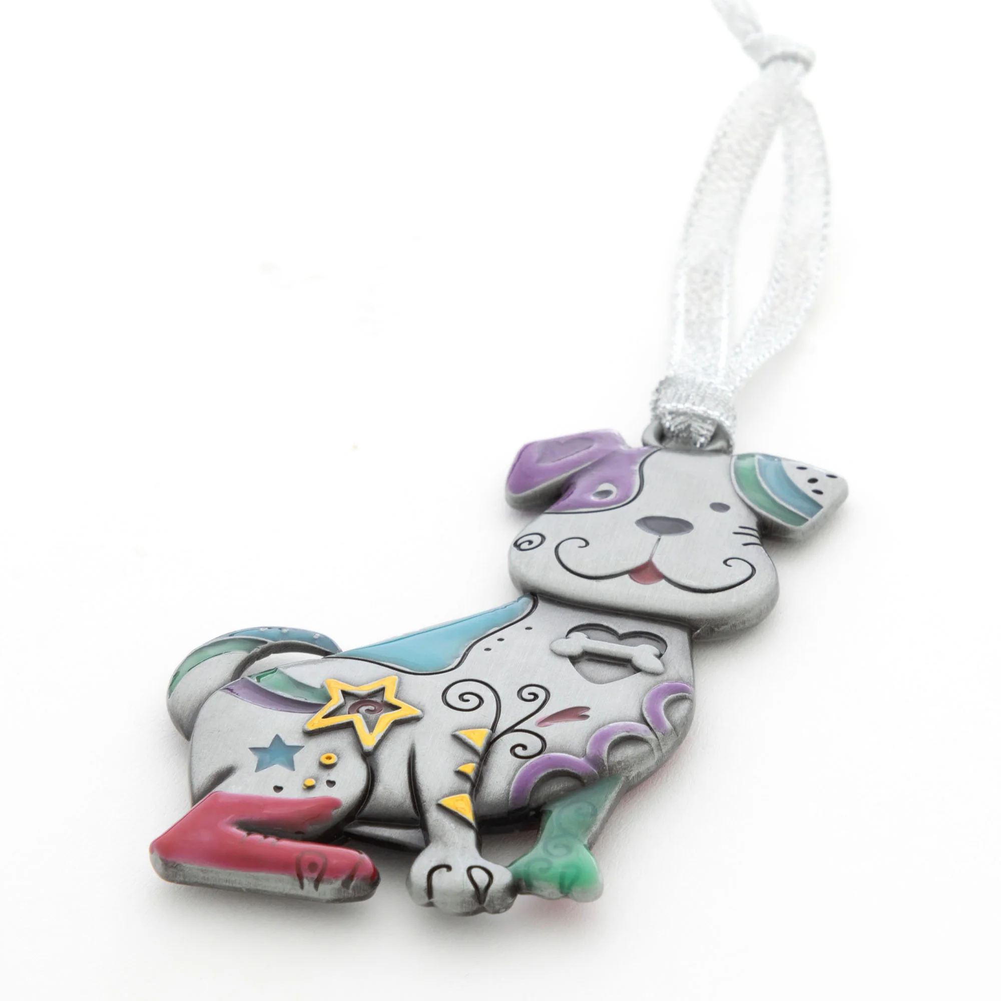 Color Pop Kitty & Dog Ornament - Image 11
