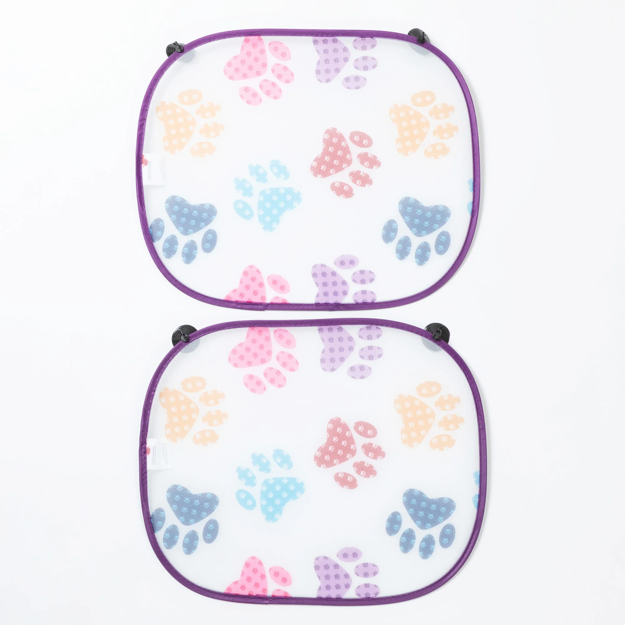 Paw Print Foldable Windshield Sun Shade - 3 Piece Set - Image 14