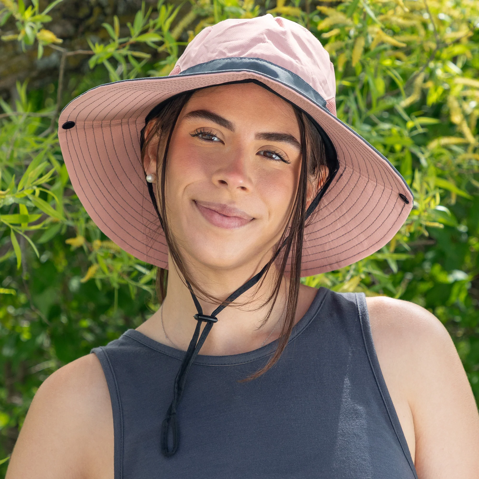 Breathable Sun Hat With Ponytail Hole - Image 16