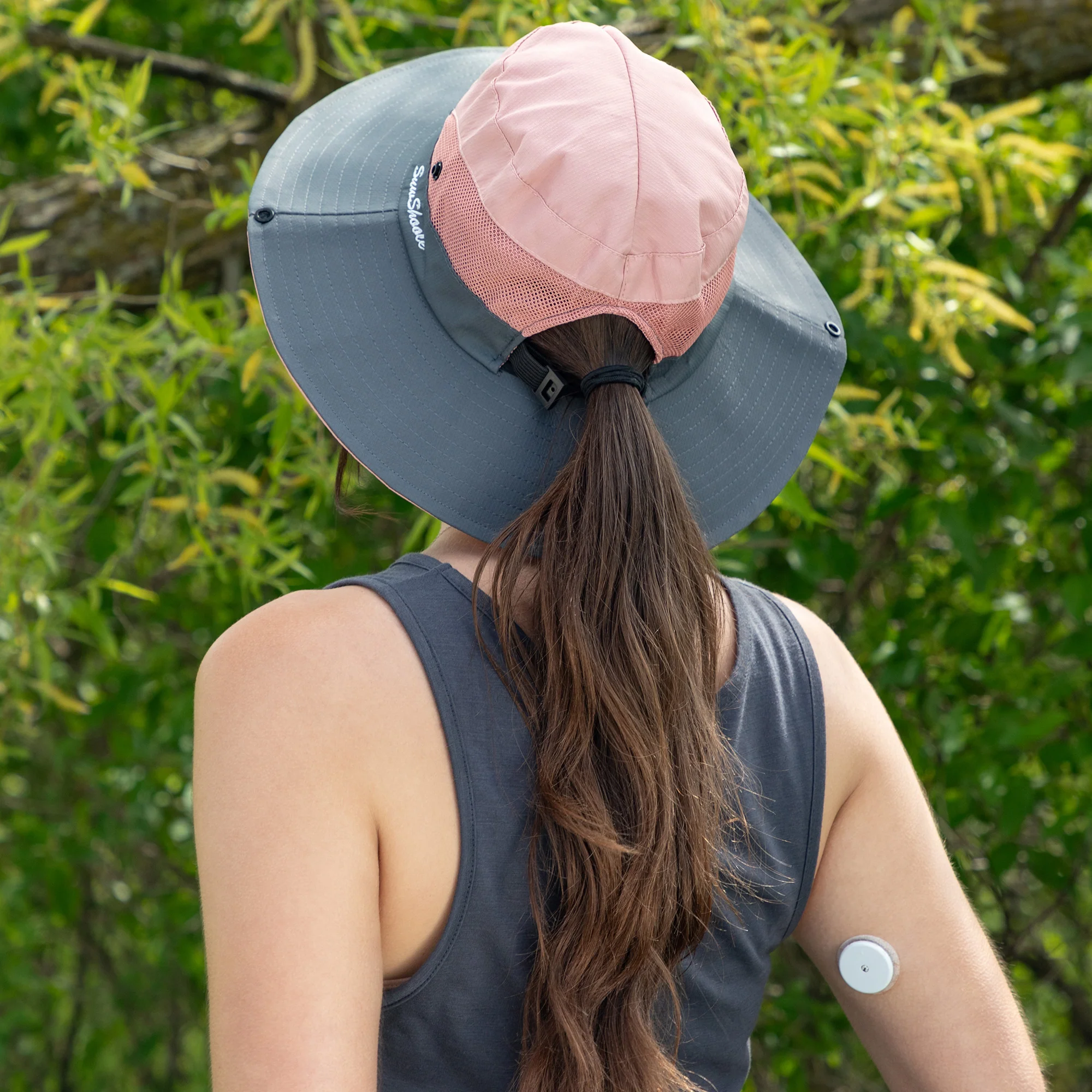 Breathable Sun Hat With Ponytail Hole - Image 17