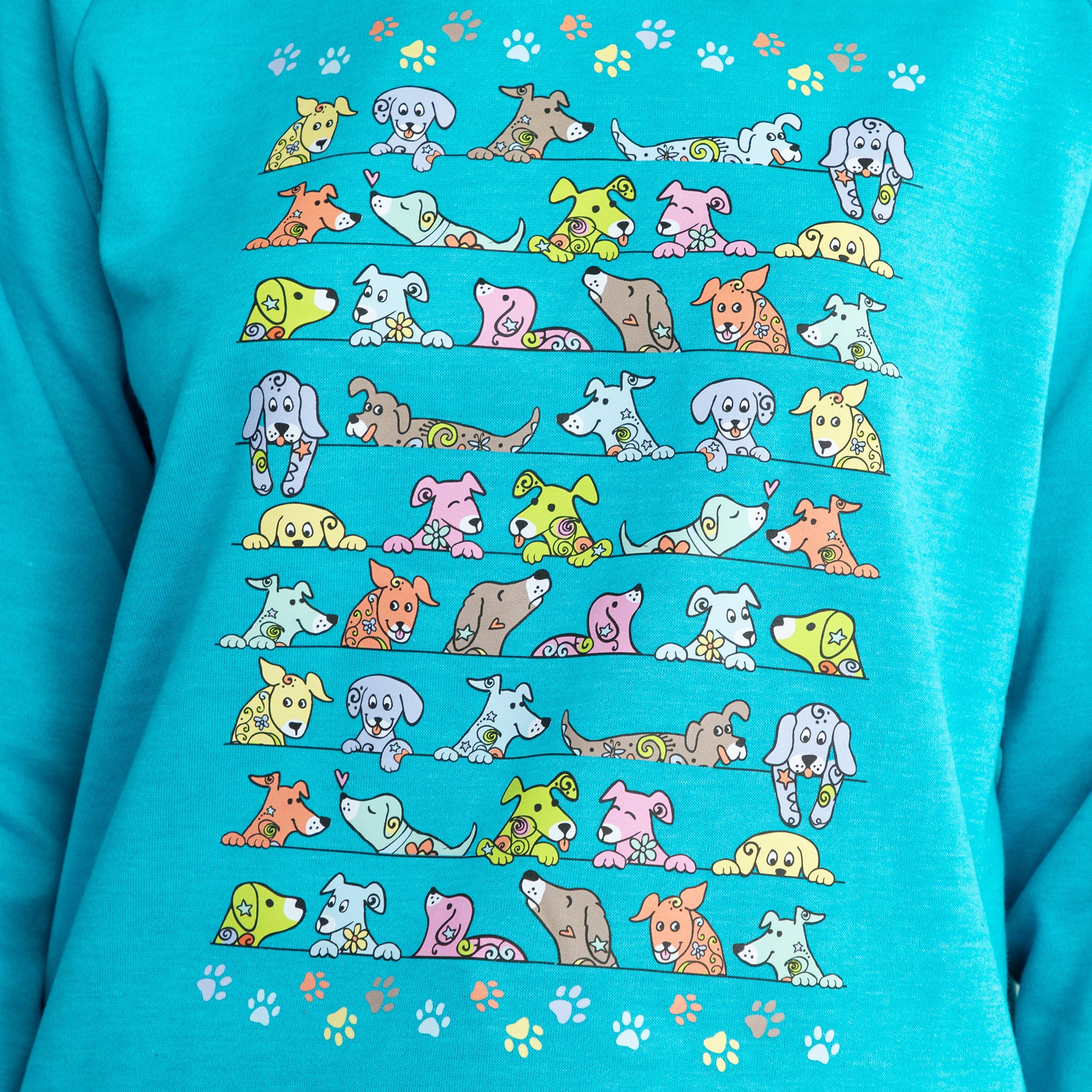 Peeping Pets Drop Tail Crewneck Sweatshirt - Image 2