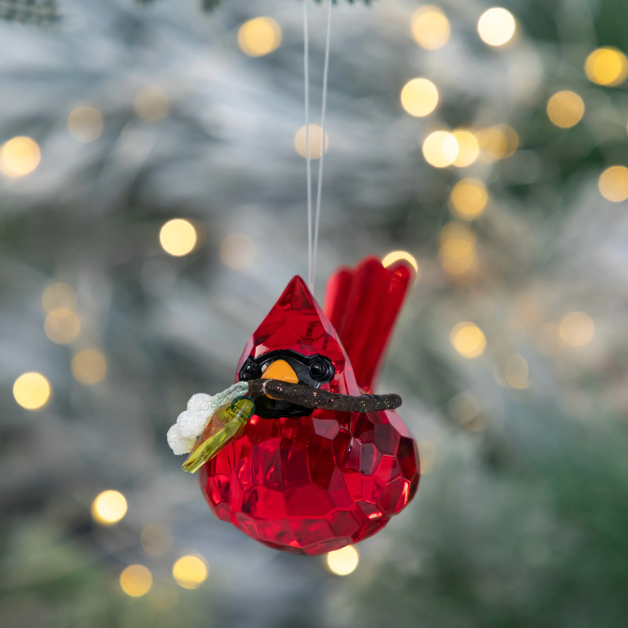 Sweet Birds & Mistletoe Sparkle Ornament - Image 10
