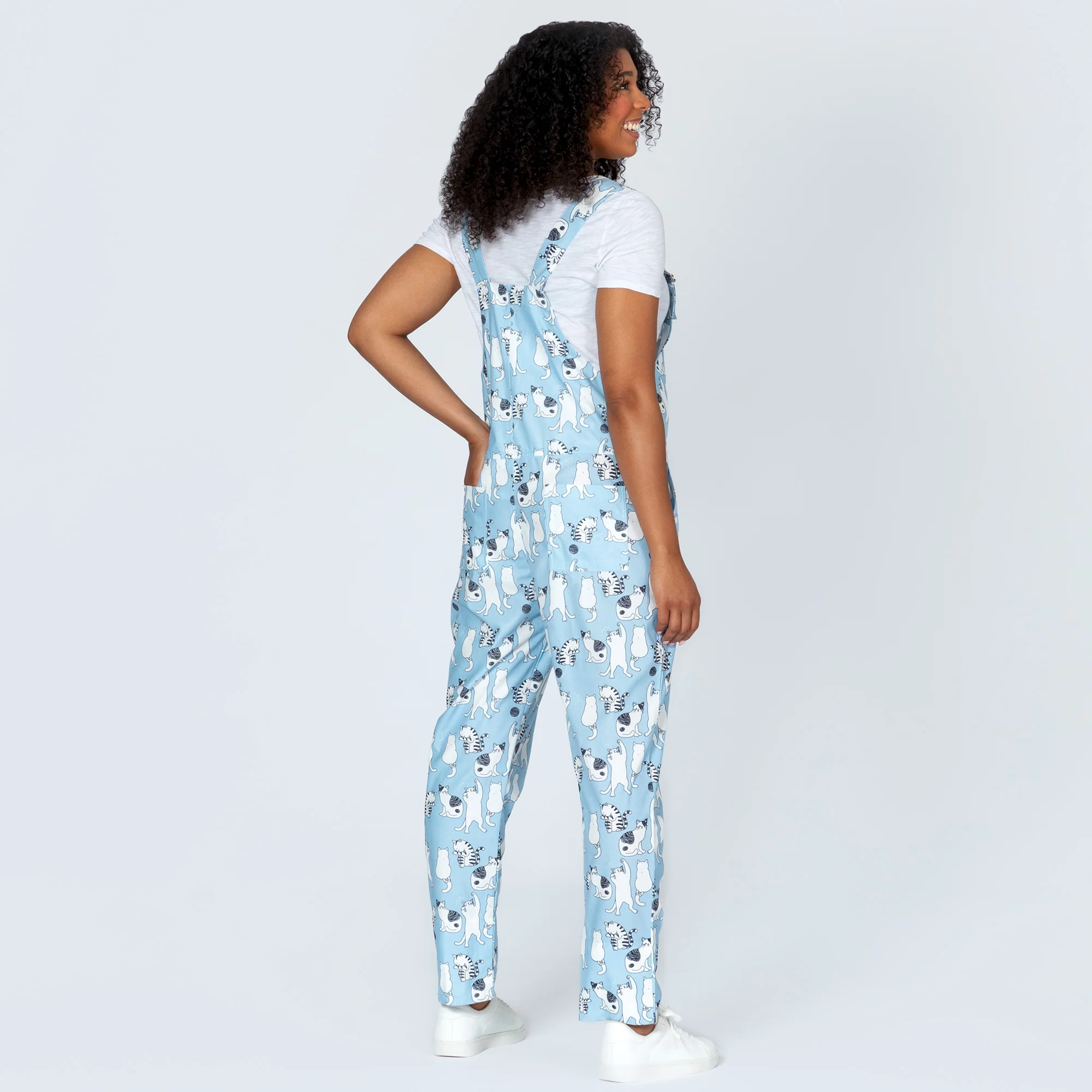 Fun Loving Cat Overalls - Image 5
