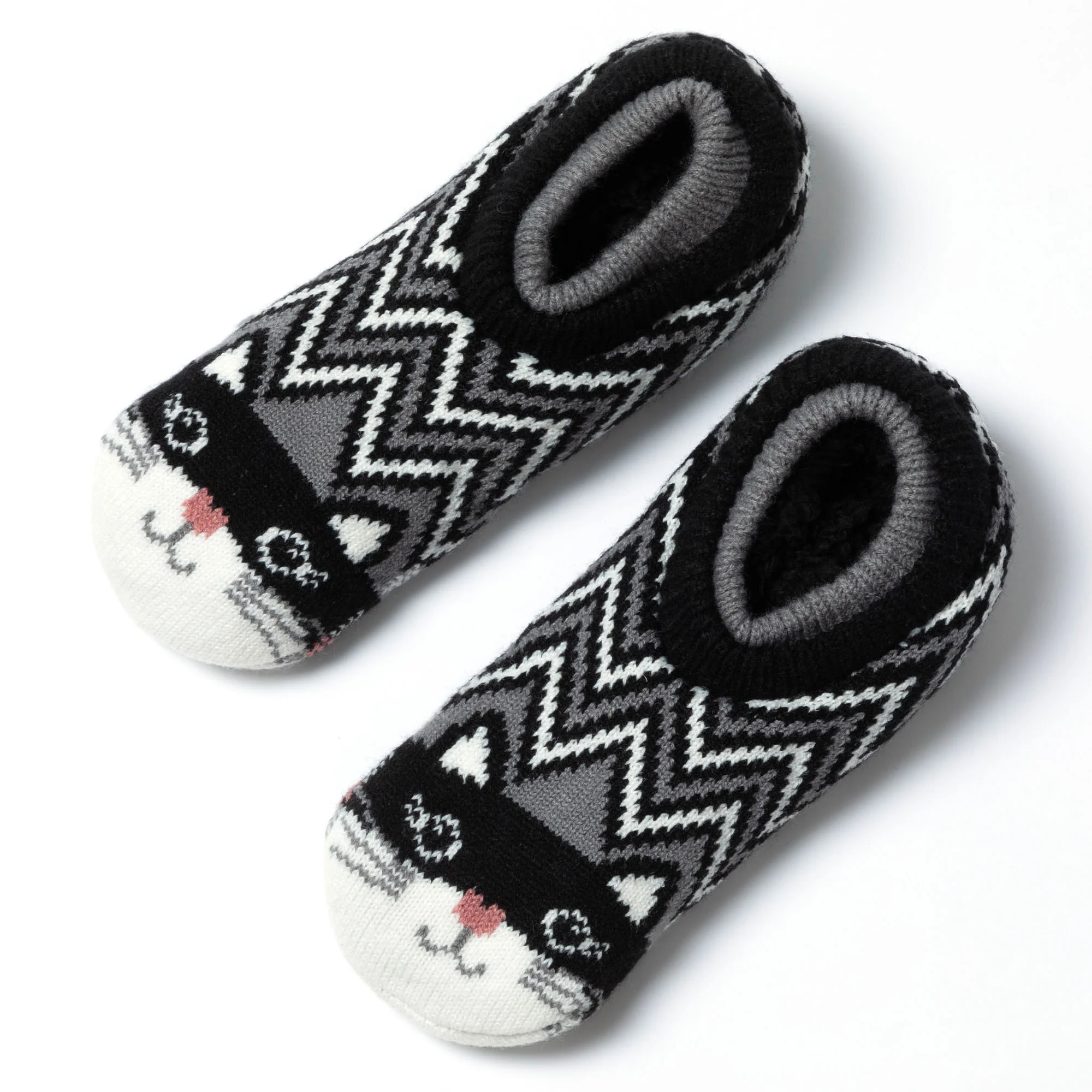 Furry Friends Cuffed Slipper Socks - Image 7