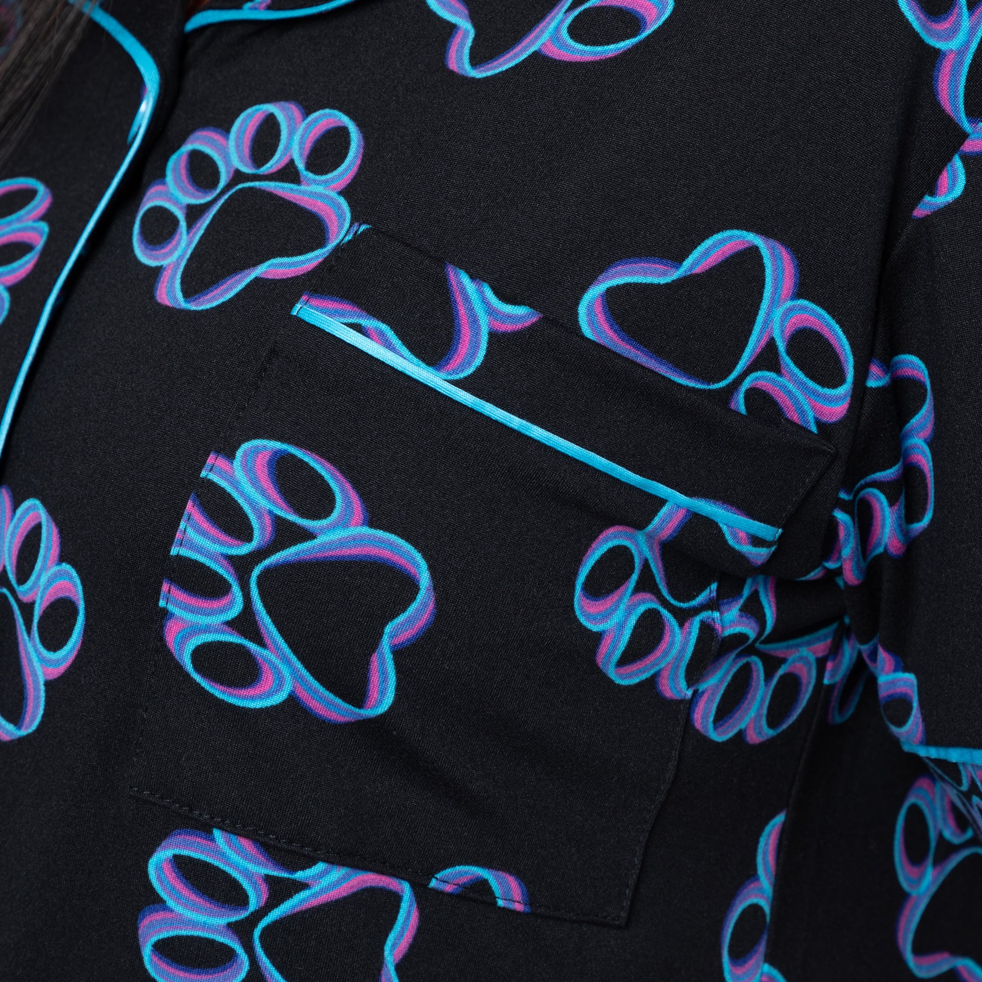 Spinning Paws Soft Touch Pajama Shorts Set - Image 9