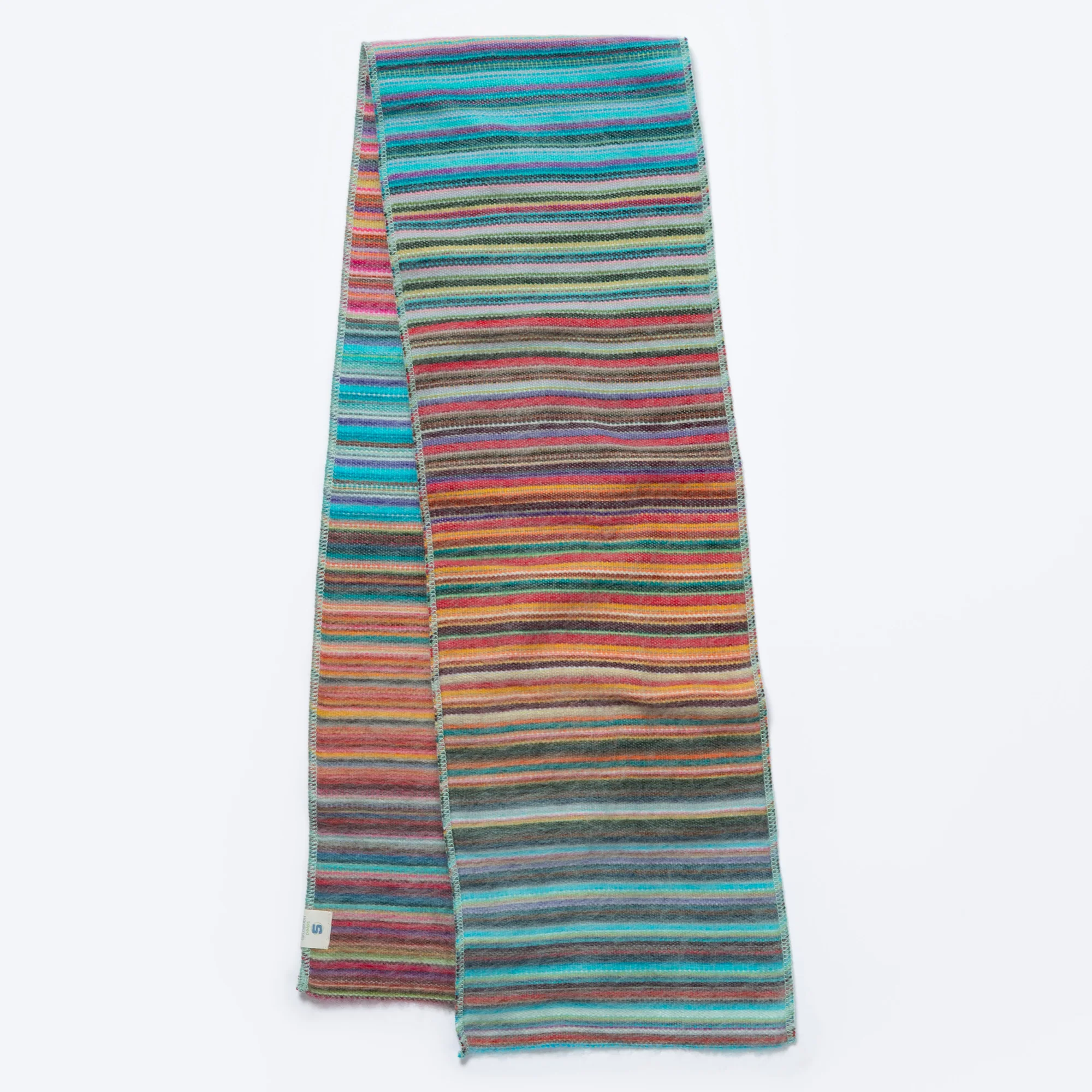 Warm & Cozy Alpaca Blend Hand-Loomed Scarf - Image 5