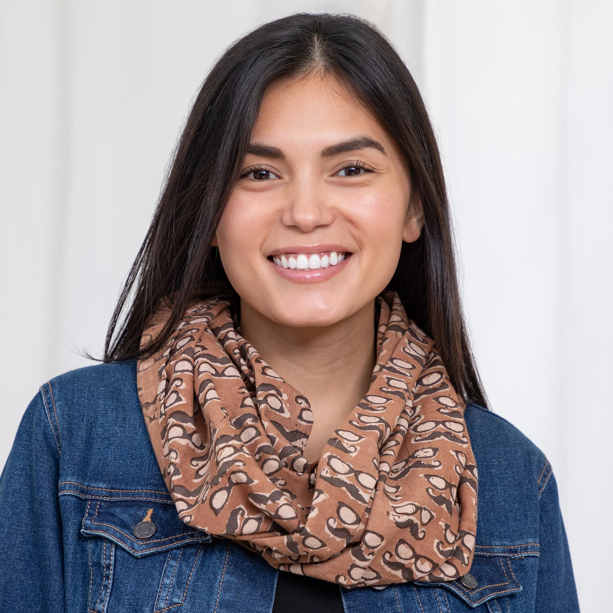 Cascade of Colors Infinity Scarf | Fair Trade - Image 11