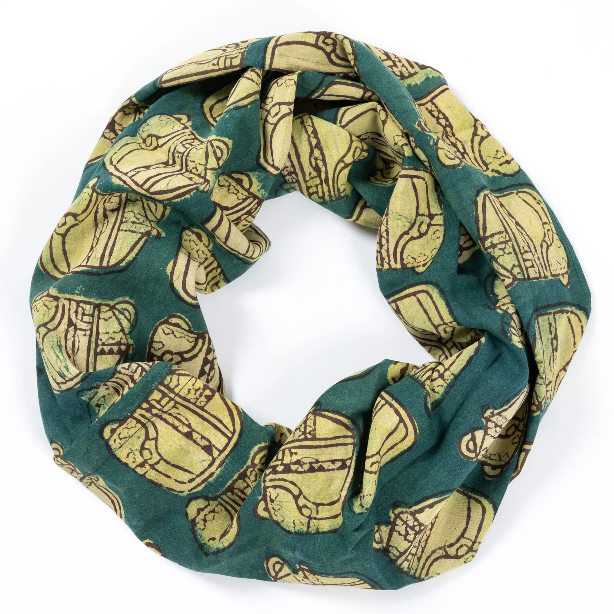 Cascade of Colors Infinity Scarf | Fair Trade - Image 7