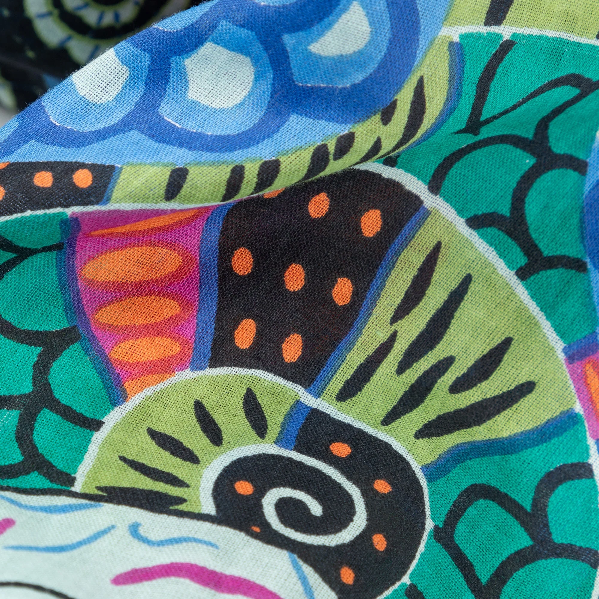 Cascade of Colors Infinity Scarf | Fair Trade - Image 9