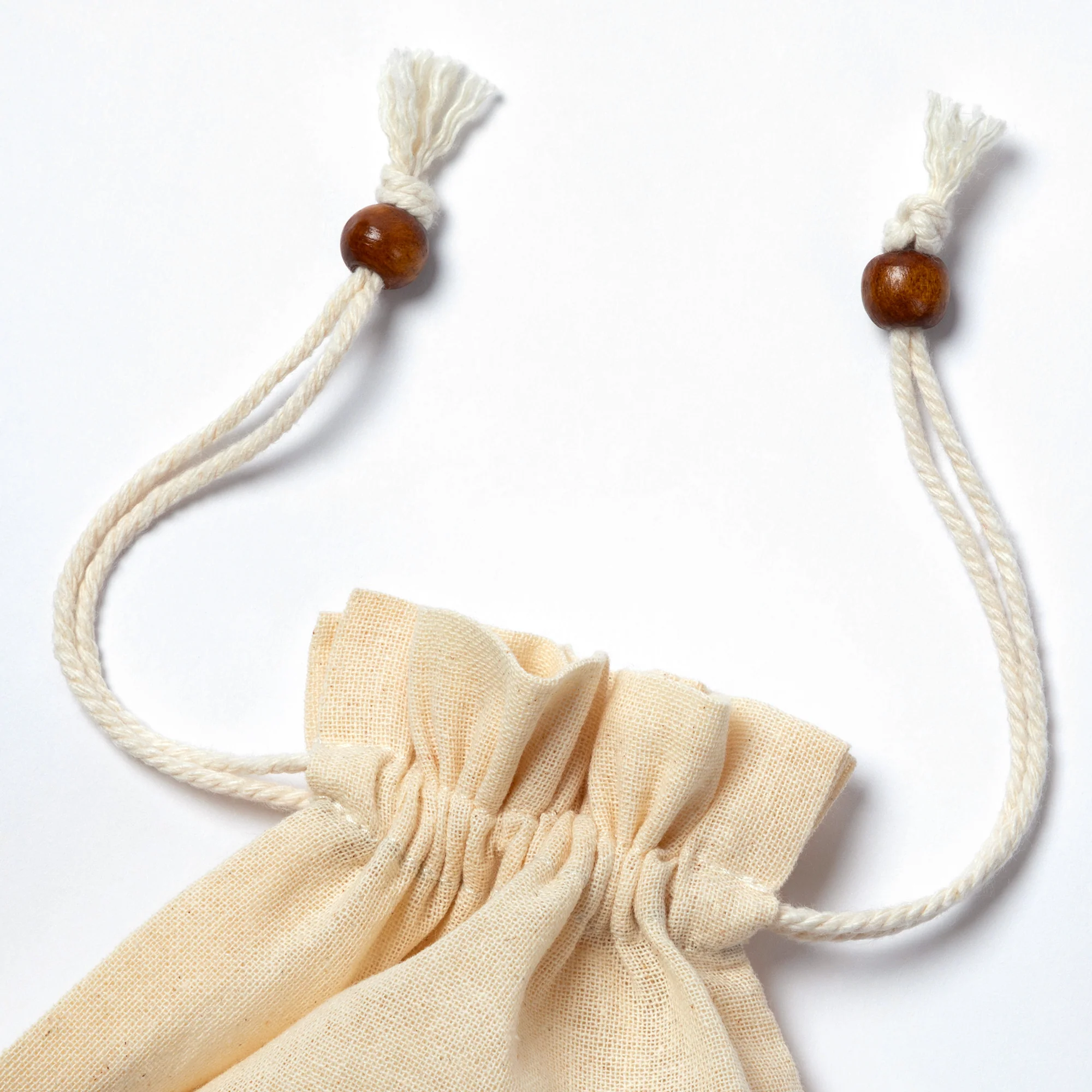 Handmade Cotton Wine Bag - Set of 2 - Image 8