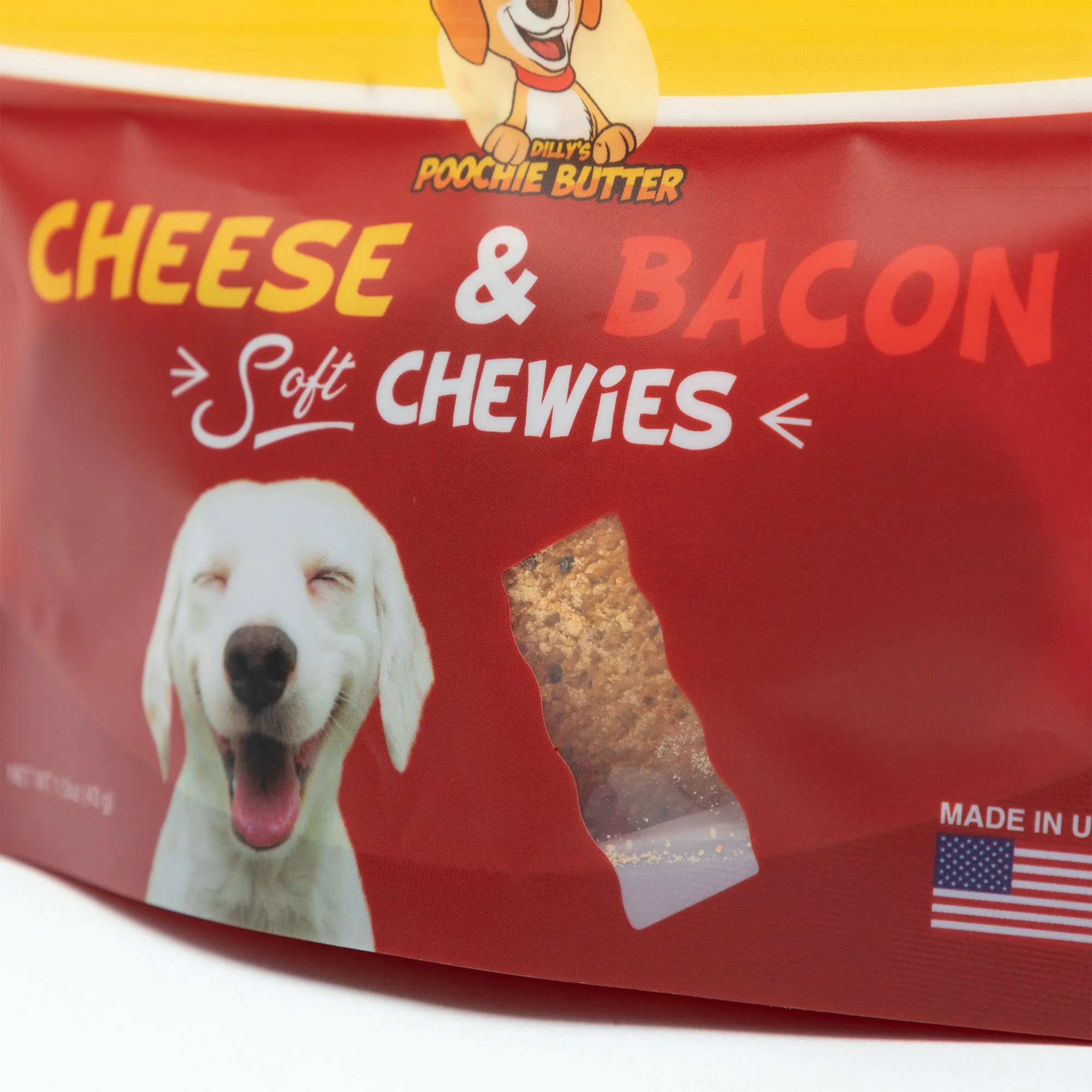 Cheese & Bacon Chewy Dog Treats - Image 3