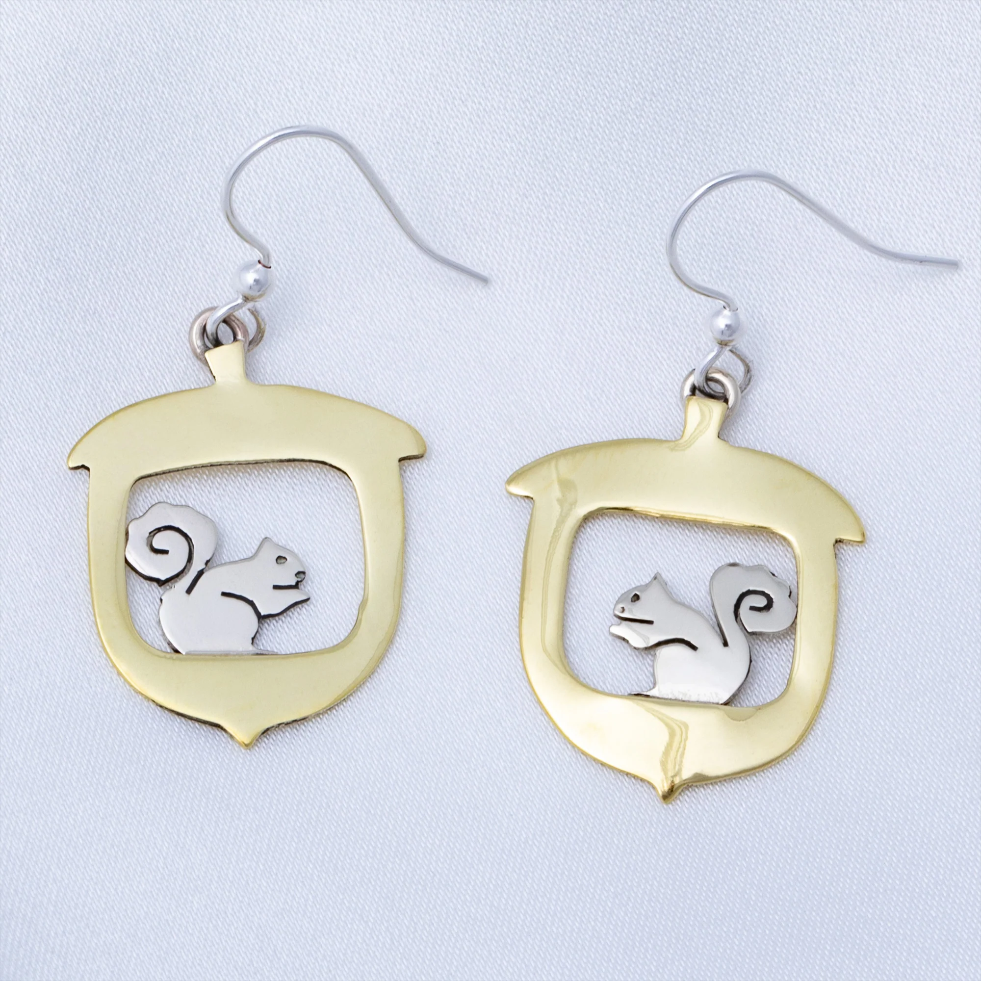 Go Nuts Squirrel & Acorn Earrings - Image 2