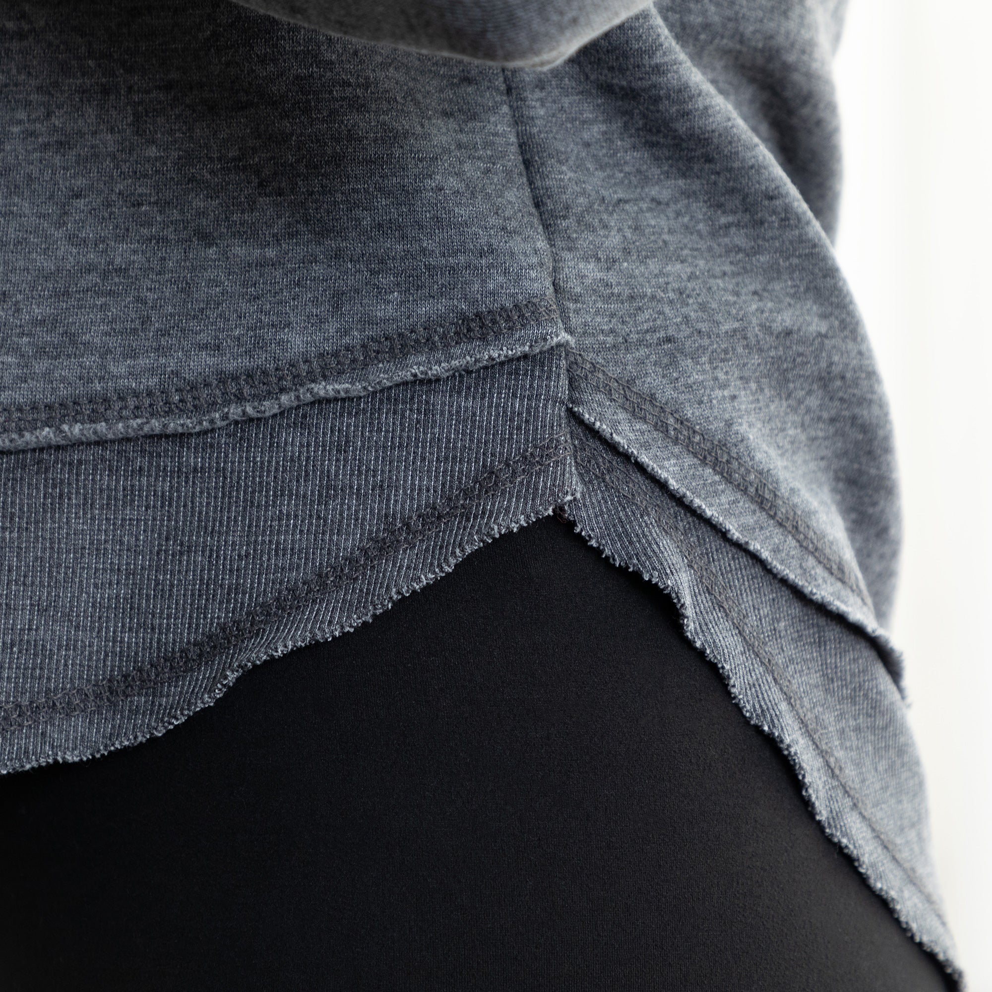 Paw & Hearts Hi-Low Burnout Crew Sweatshirt - Image 4