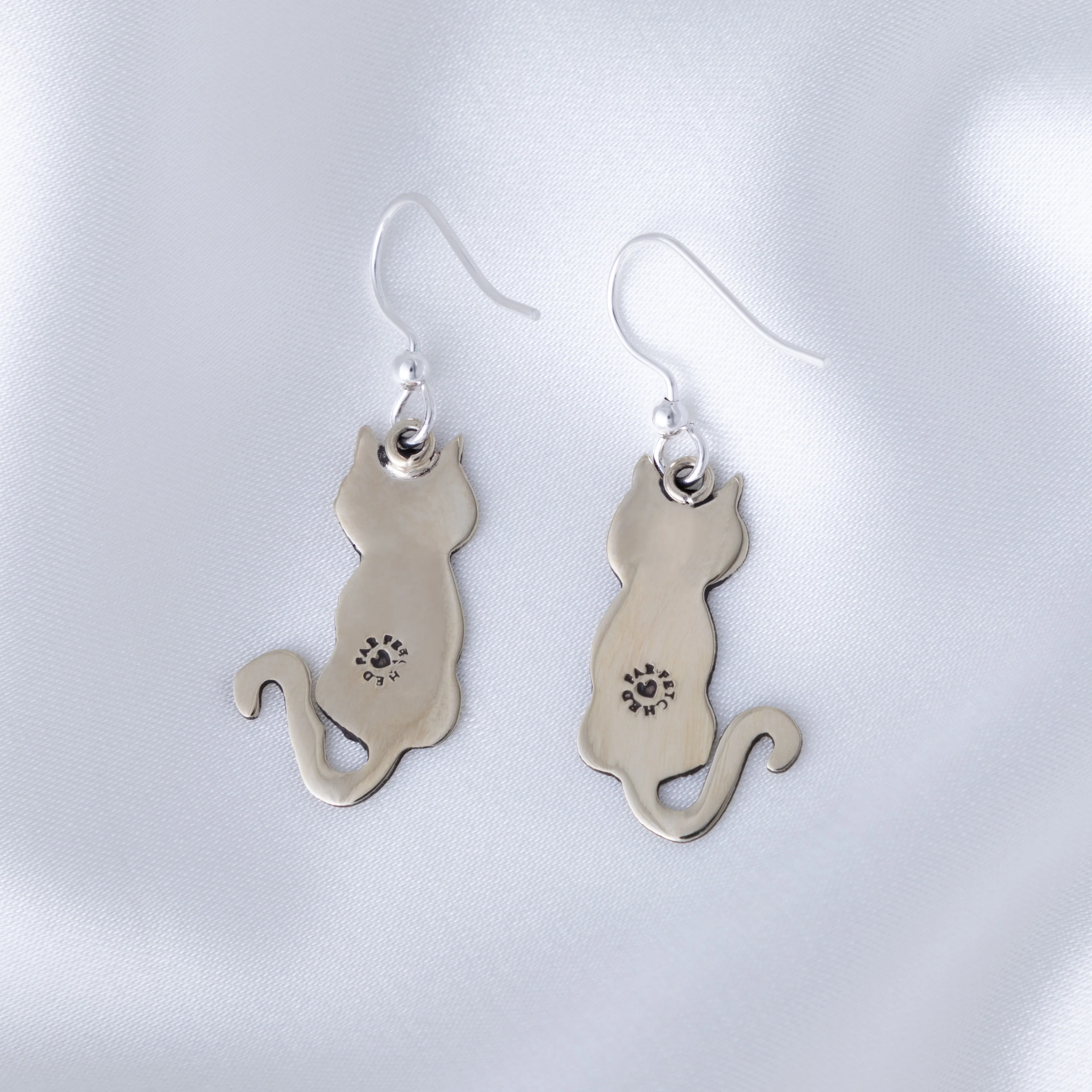 Sweet Whiskers Cat Earrings - Image 4