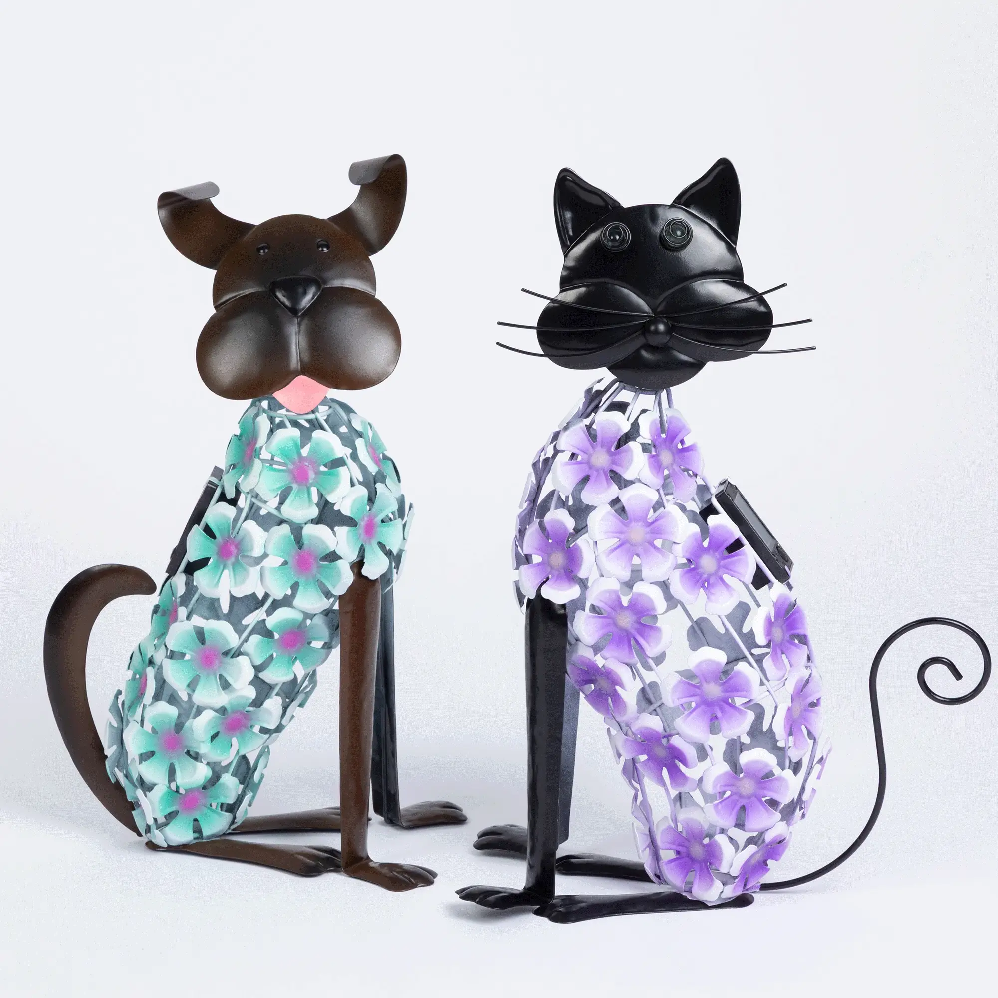 Pet Flower Outdoor Solar Light - Image 2
