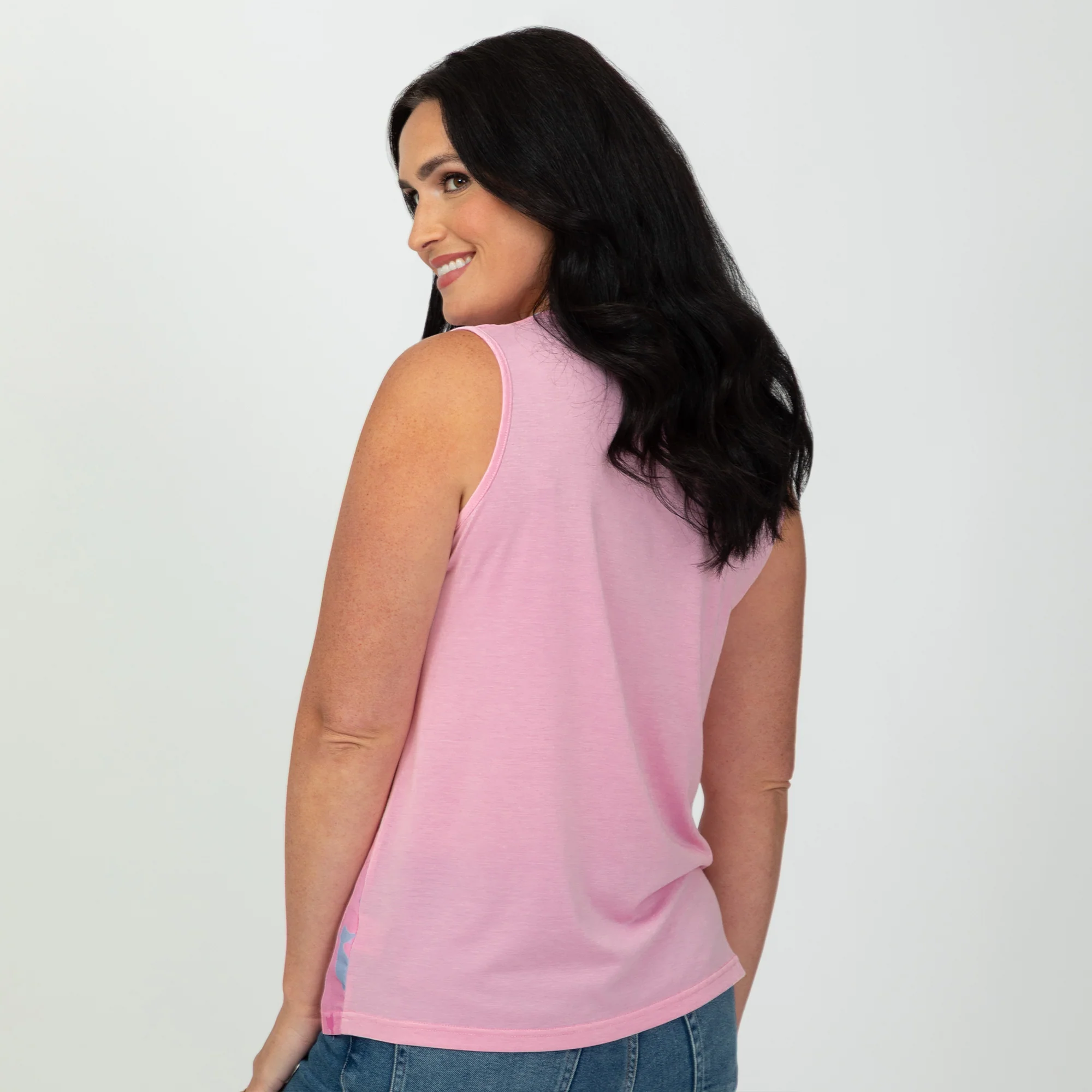 Cat & Paws Keyhole Sleeveless Top - Image 4