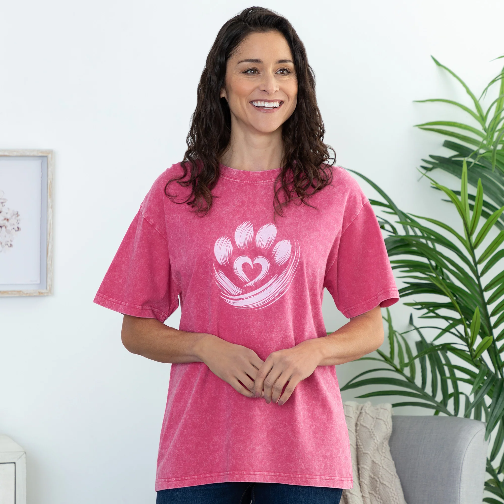 Paw of Love Mineral Wash Tee - Image 10