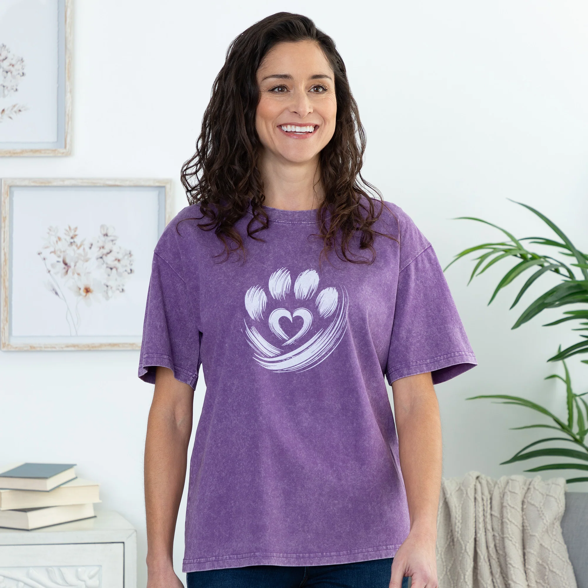 Paw of Love Mineral Wash Tee - Image 6