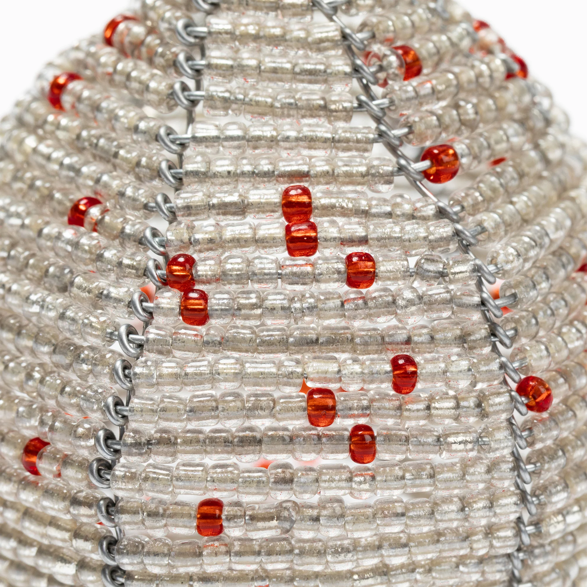 Kenya Hand Beaded Ball Ornament - Image 6