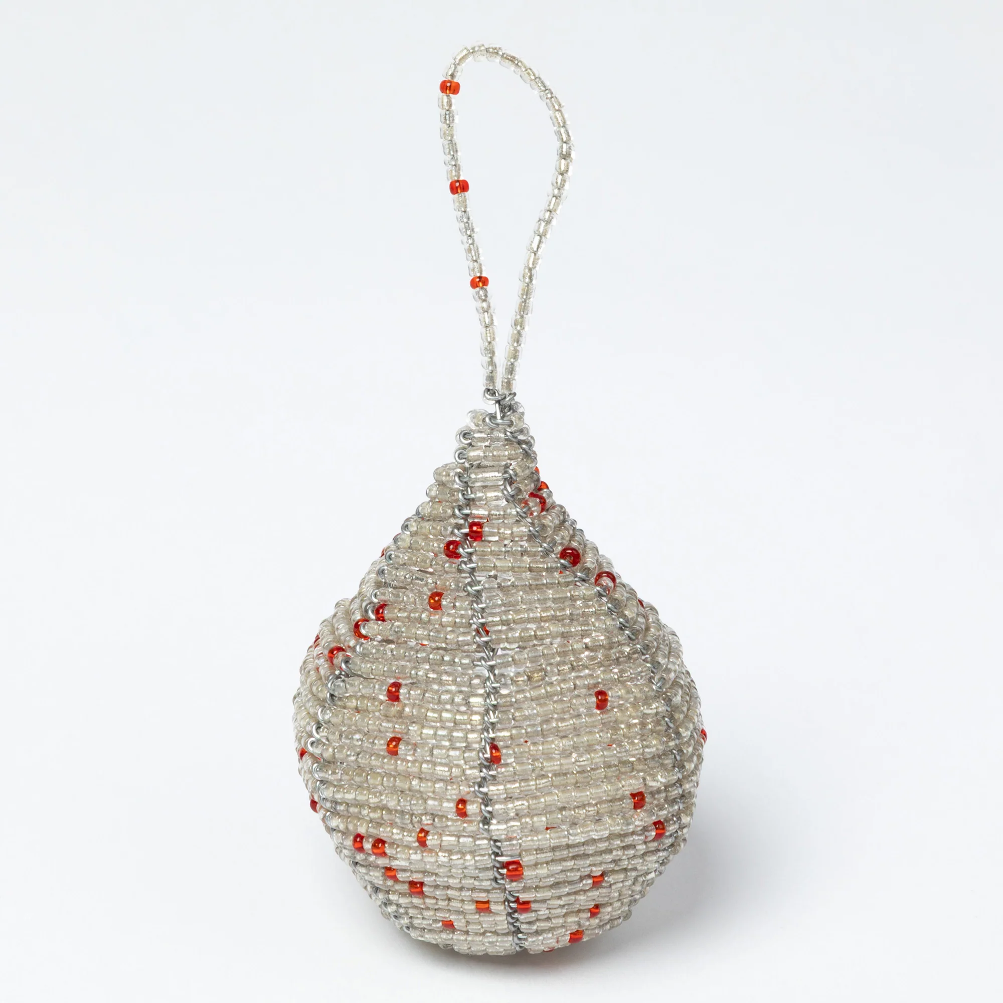 Kenya Hand Beaded Ball Ornament - Image 7