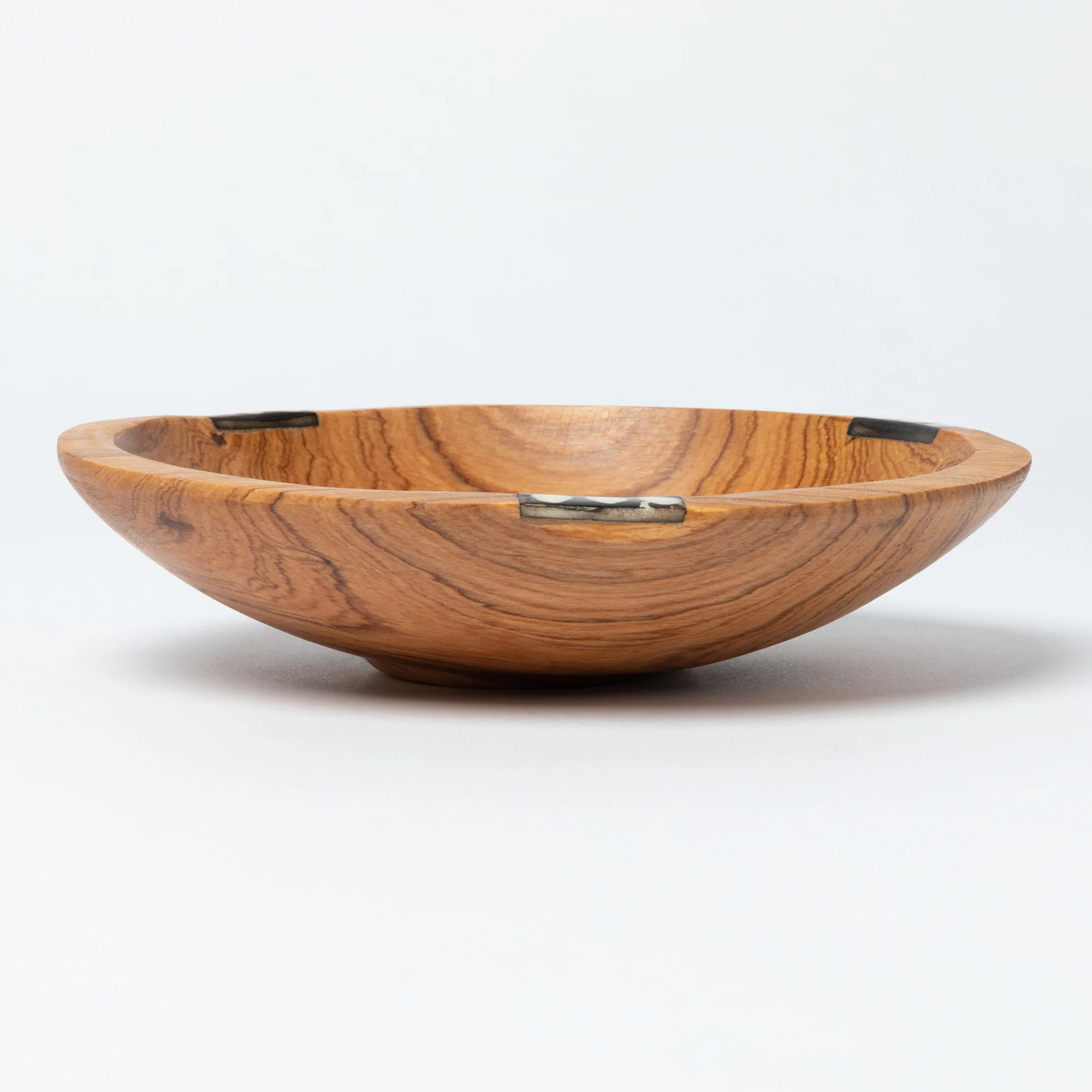 Handcrafted Olive Wood Salad Bowl - Image 11