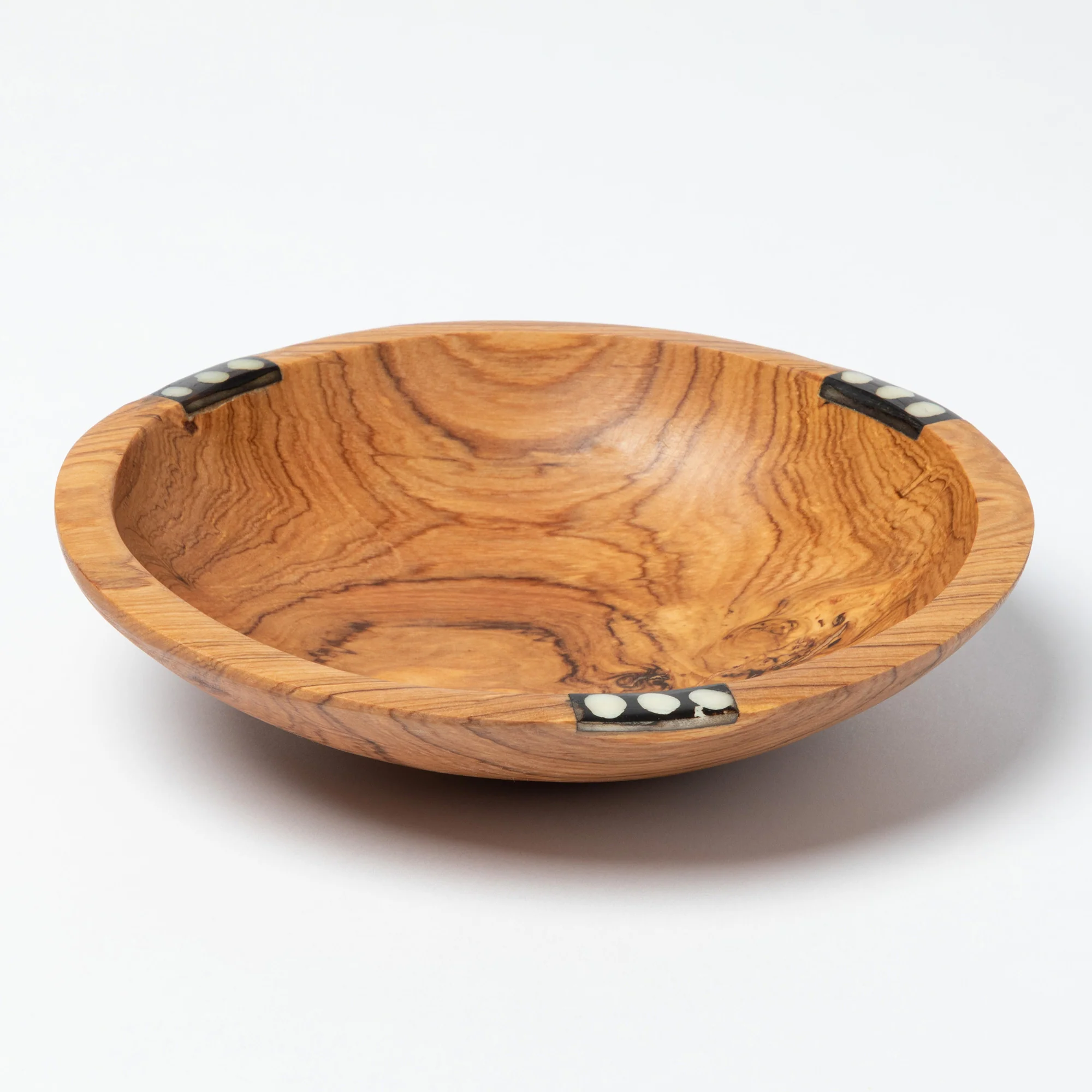 Handcrafted Olive Wood Salad Bowl - Image 9