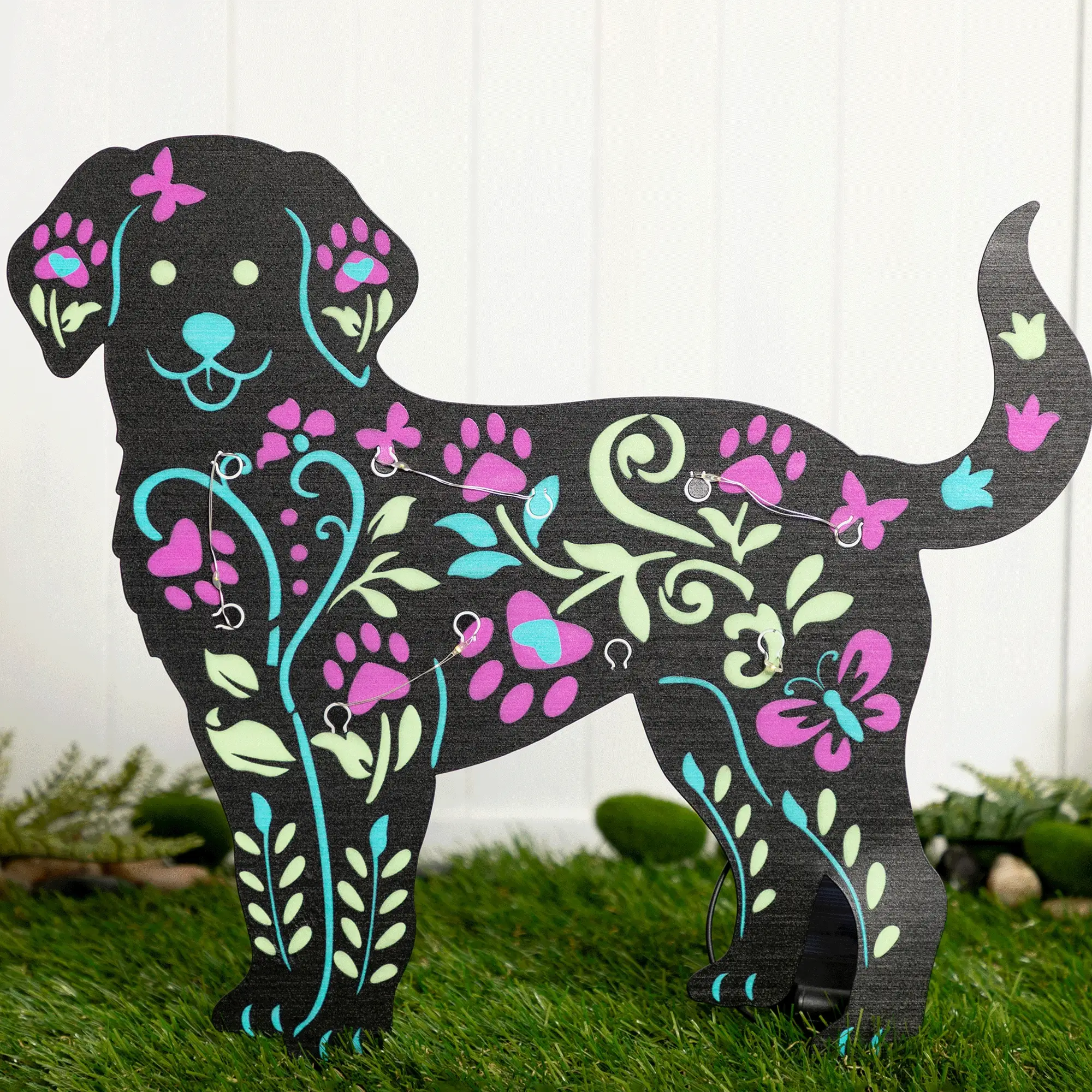 Garden Paws Solar Garden Stake - Image 2