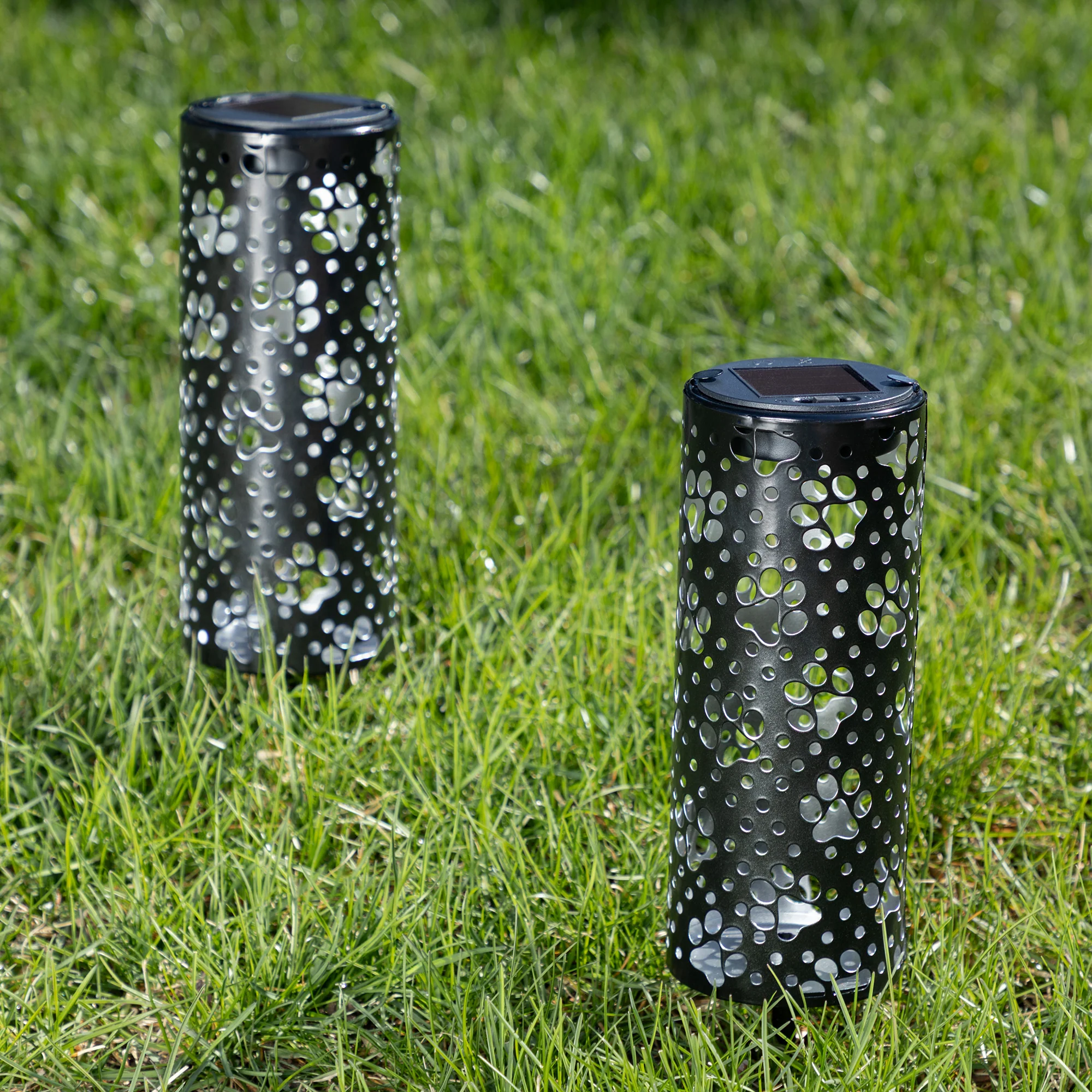 Paw Prints Solar Pathway Lights - Set of 2 - Image 3