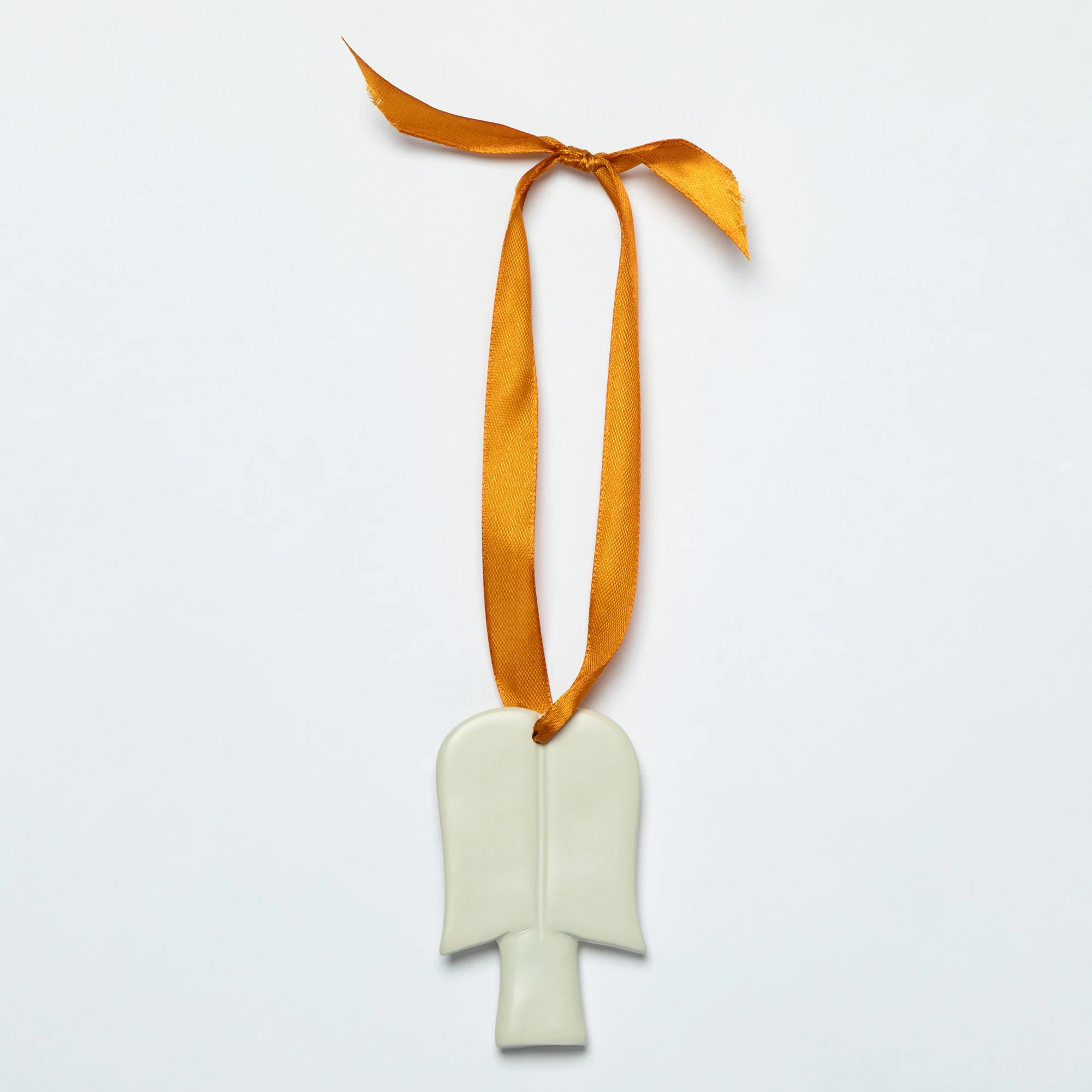 Angel & Heart Handmade Soapstone Ornament - Image 4