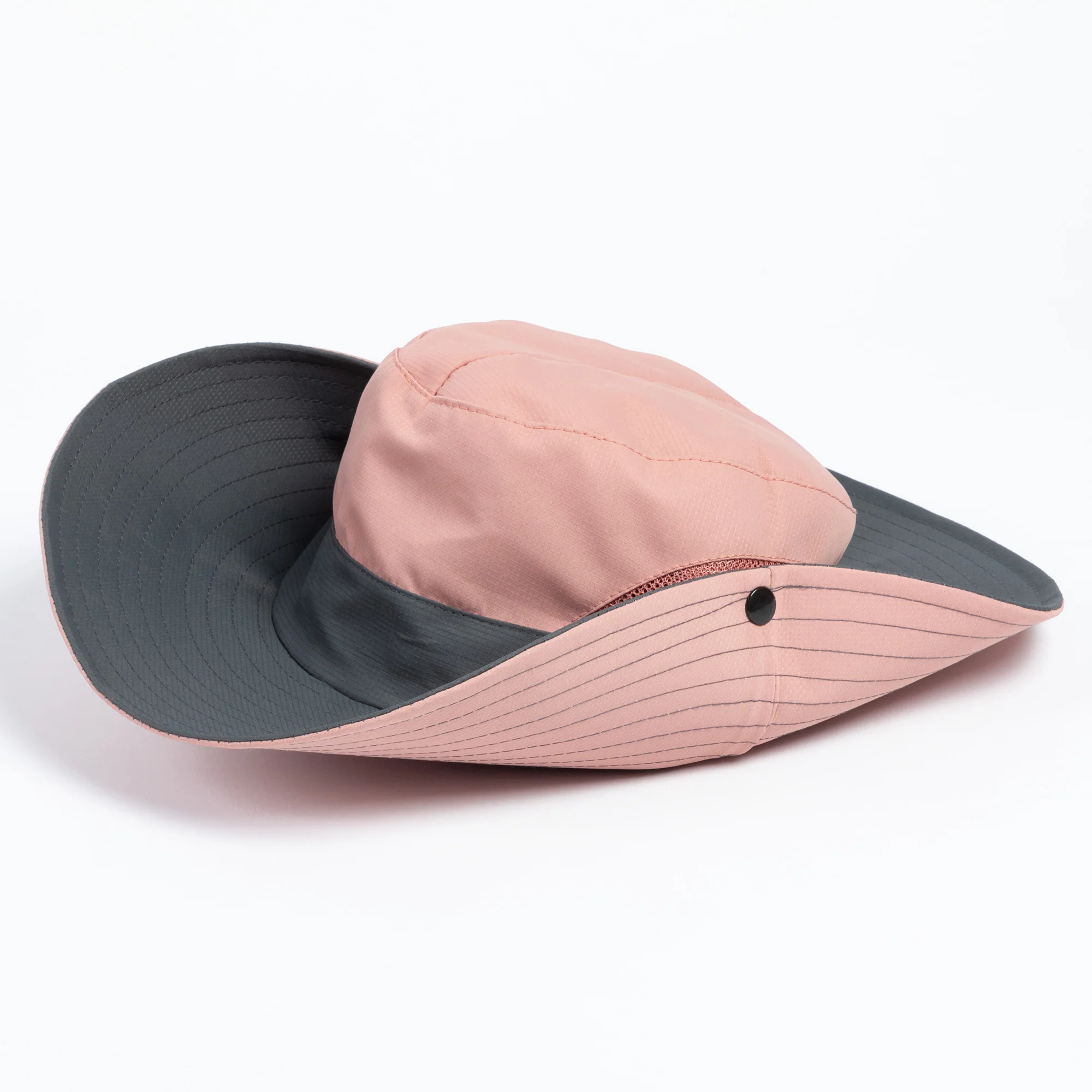 Paw Print Embroidered Breathable Sun Hat With Ponytail Hole - Image 11