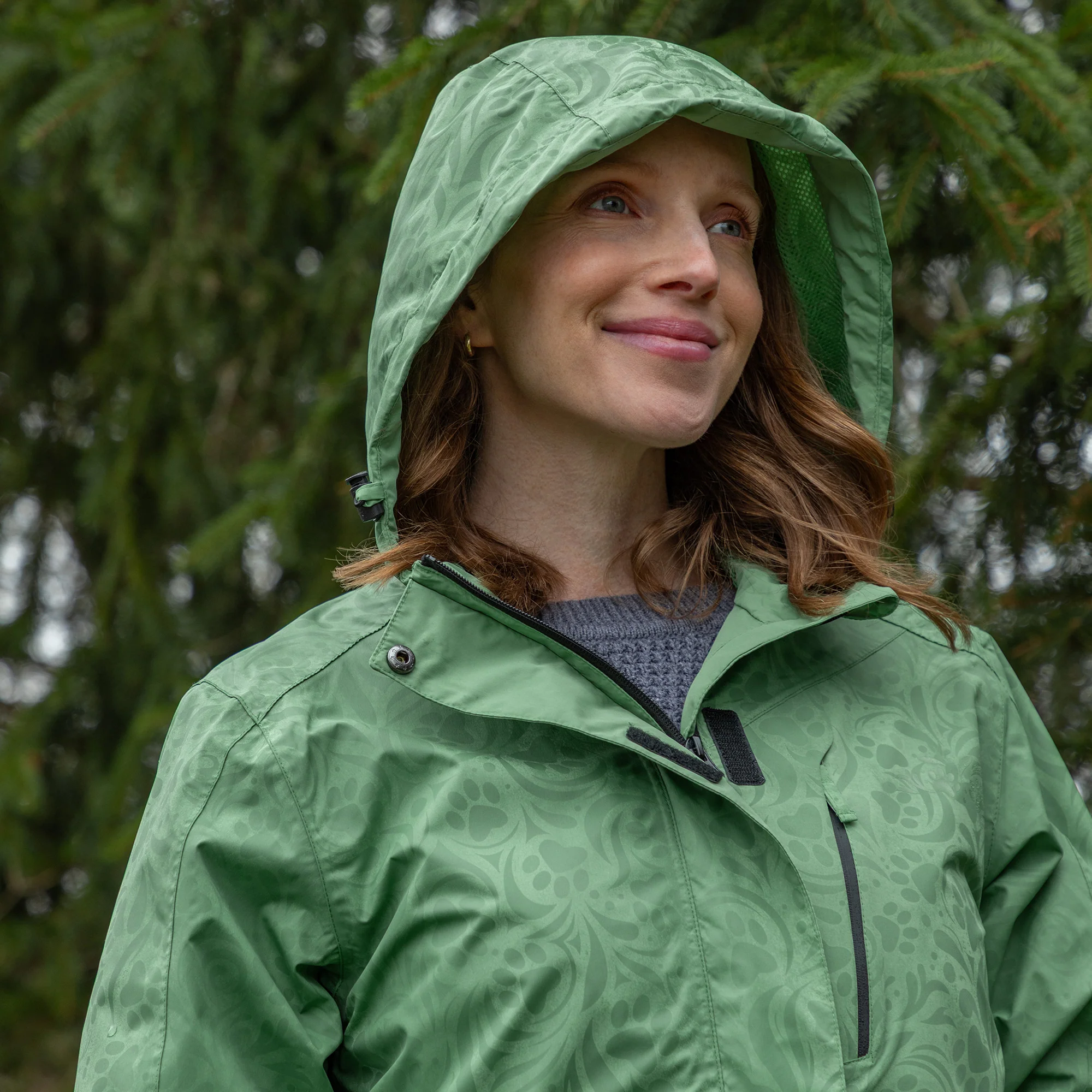 Paw Symphony Magical Print Rain Jacket - Image 21