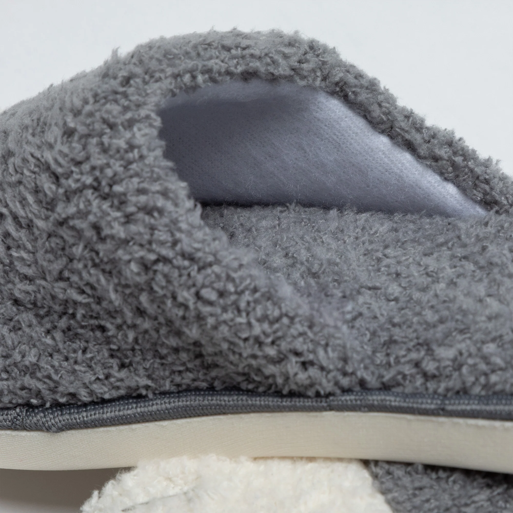 Cat Paw Fuzzy Fleece Slide Slippers - Image 6