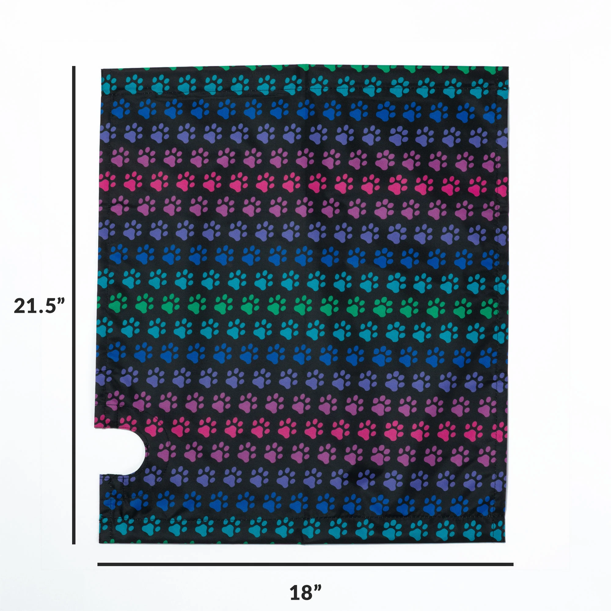 Rainbow Paws Magnetic Fabric Mailbox Cover - Image 7