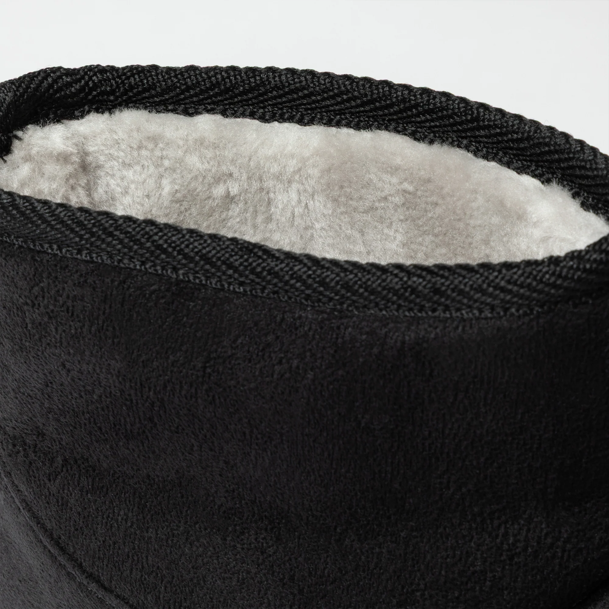 Paw Print Slide-in Lightweight Faux Fur Lined Ankle Boots - Image 9