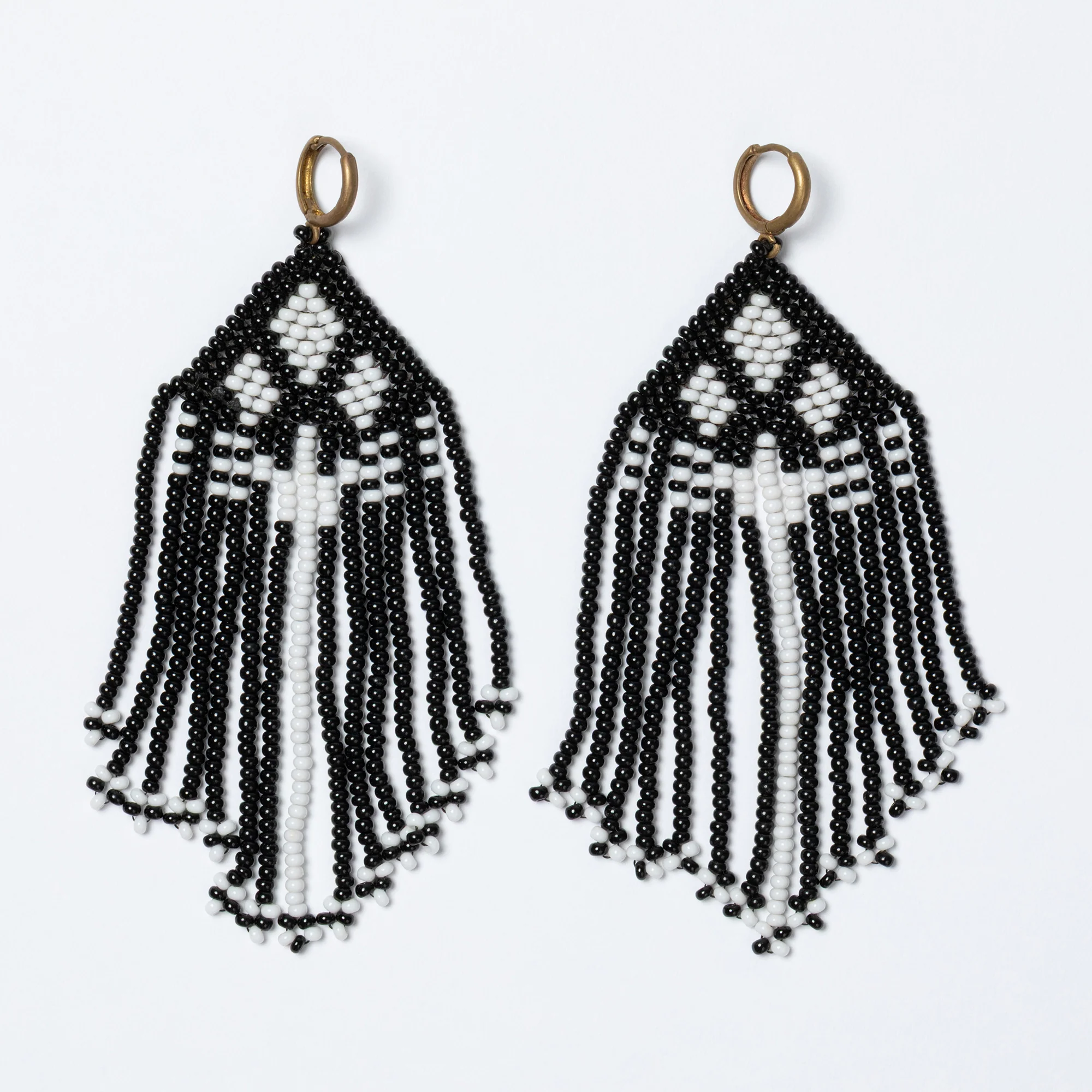 Handmade Kenya Beaded Earrings - Image 2