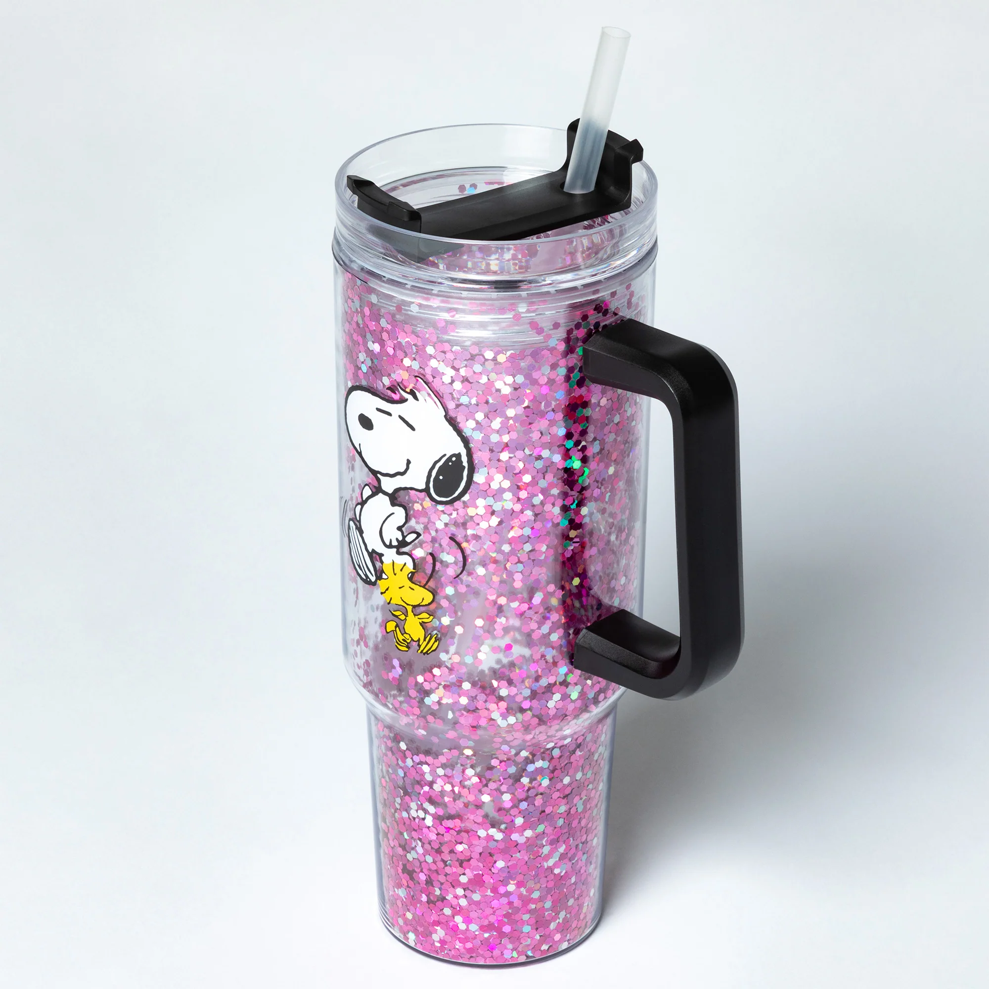 Peanuts™ Pals Glitter Tumbler - 40oz - Image 4
