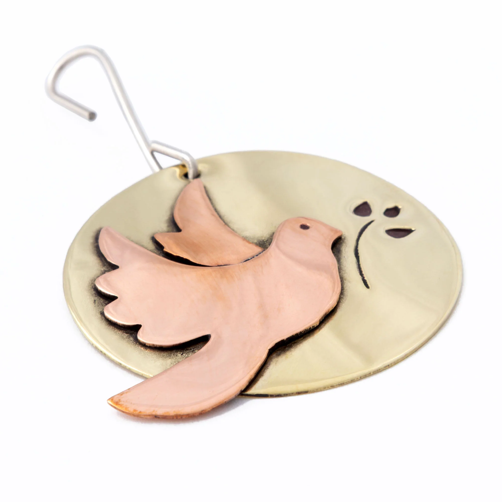 Flying Dove Fair Trade Ornament - Image 3