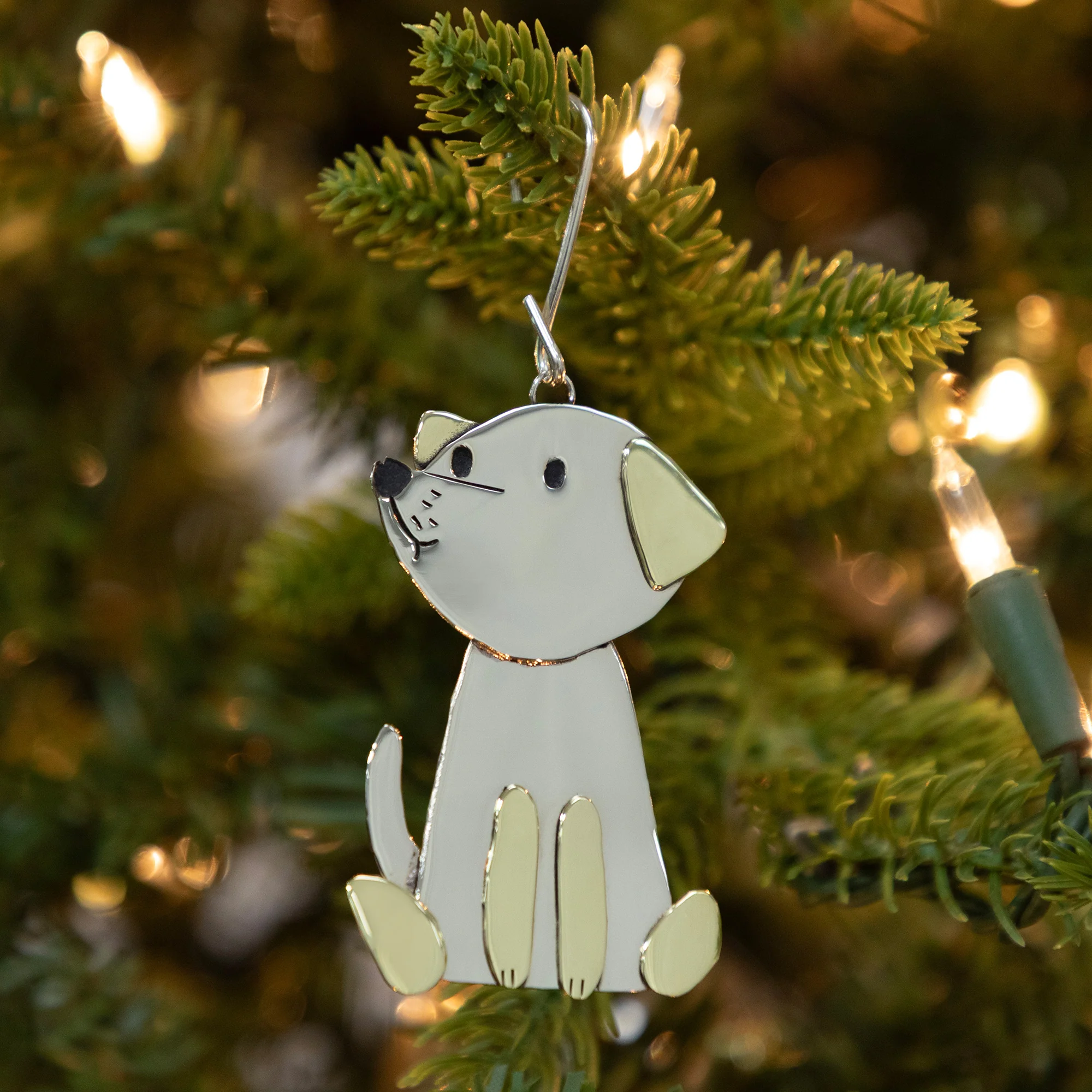 Sweet Smiley Pet Fair Trade Ornament - Image 6