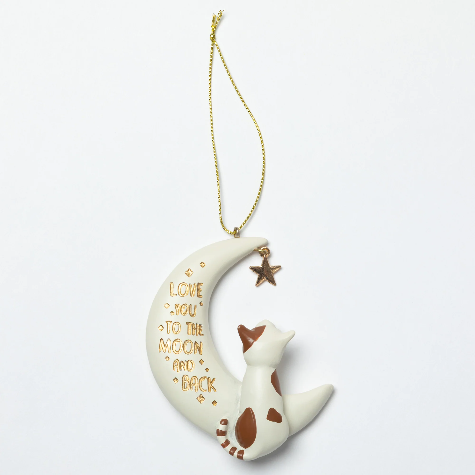 Love You to the Moon & Back Pet Lover Ornament - Image 3