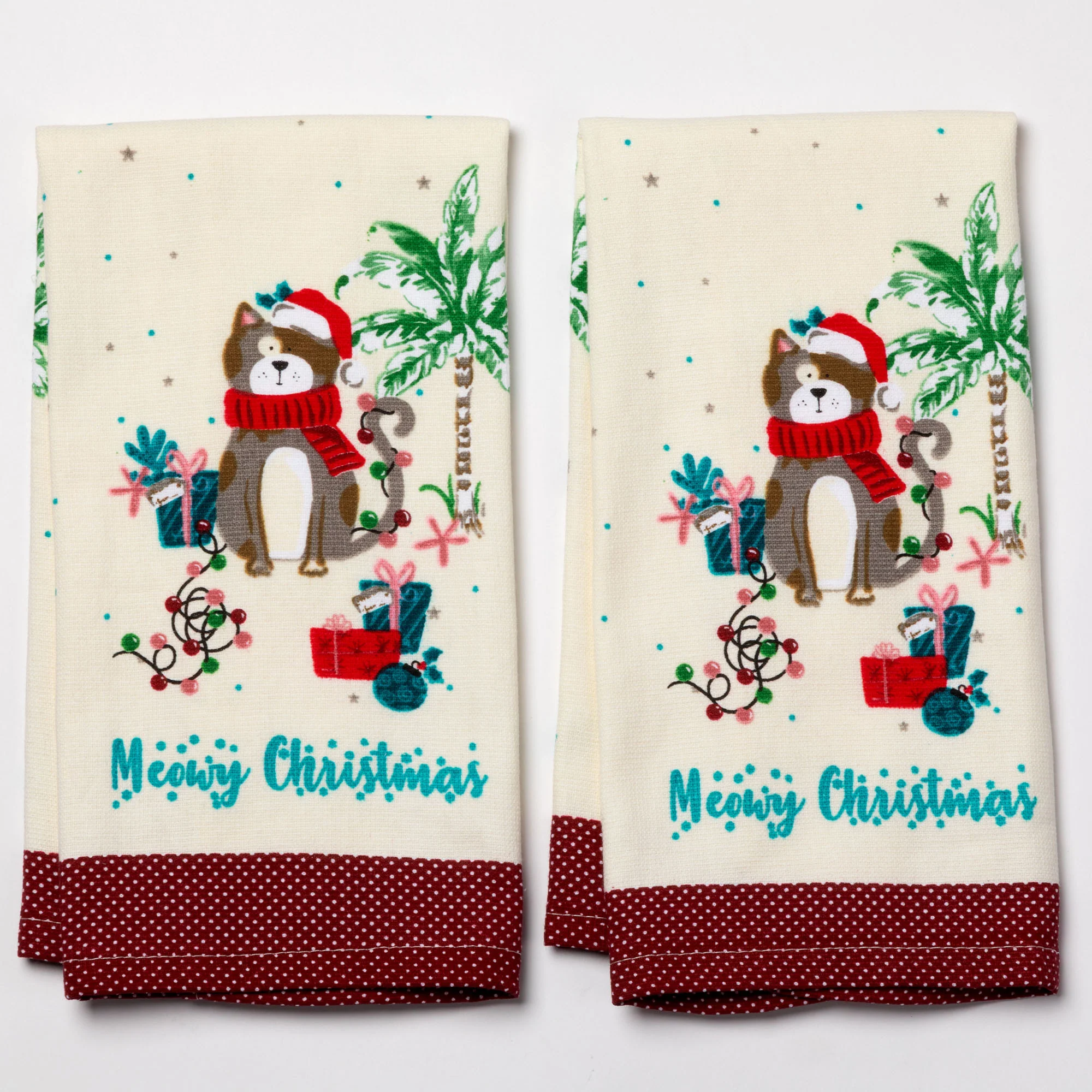 Purrfect Holiday Kitchen Towel - Set of 2 - Image 7