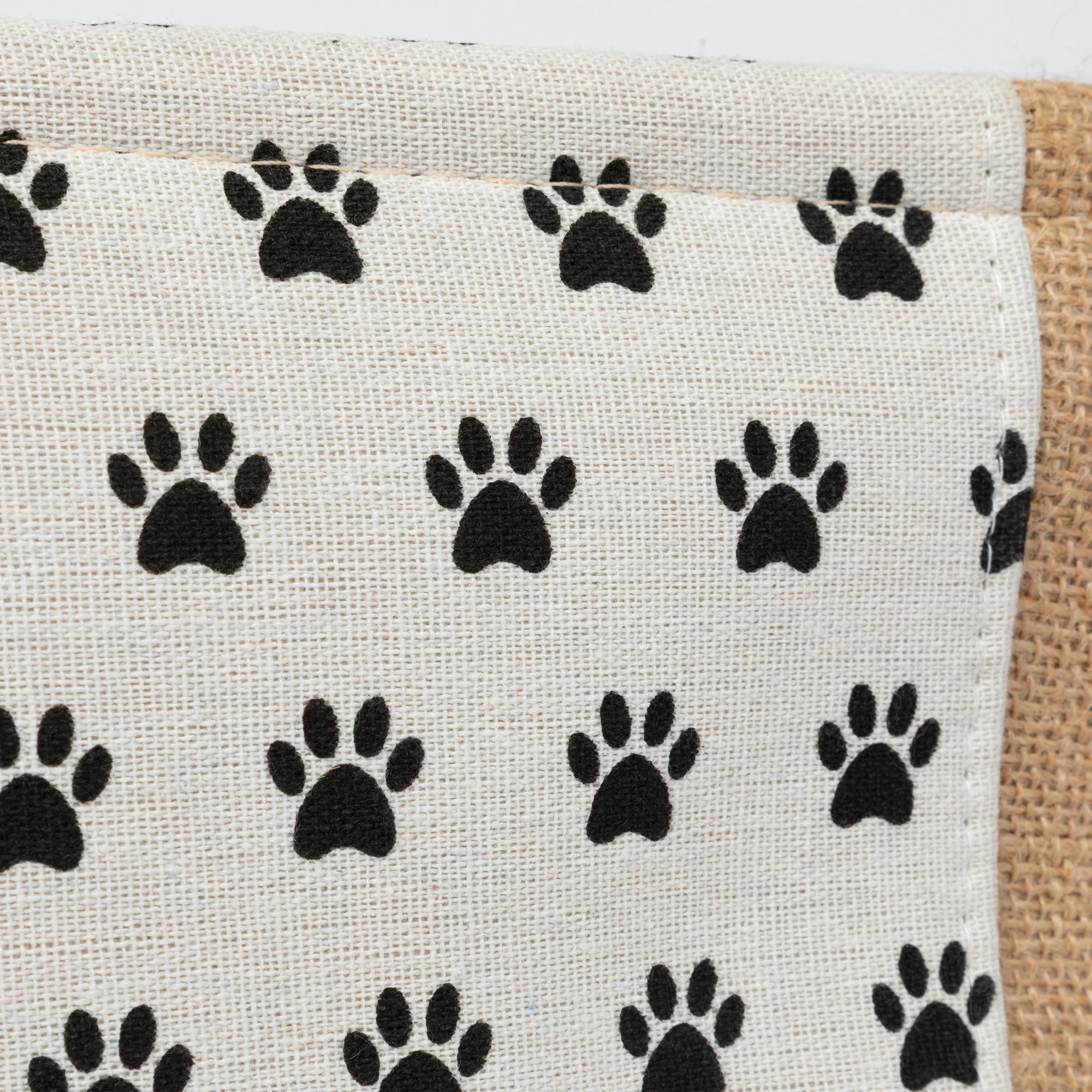 Paw Print Storage Basket with Handles - Image 4