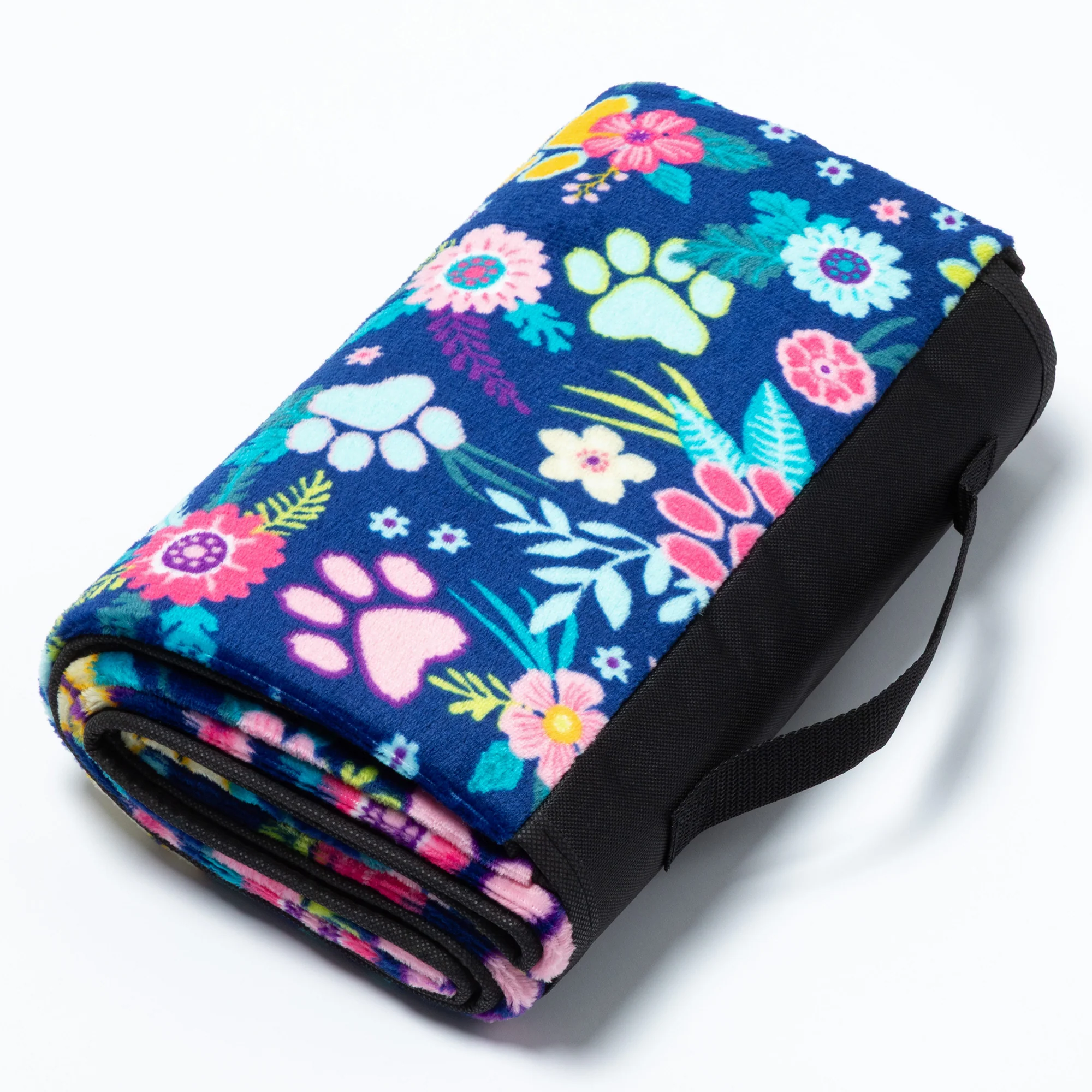 Paws Outdoor Blanket with Waterproof Backing & Handle - Image 9
