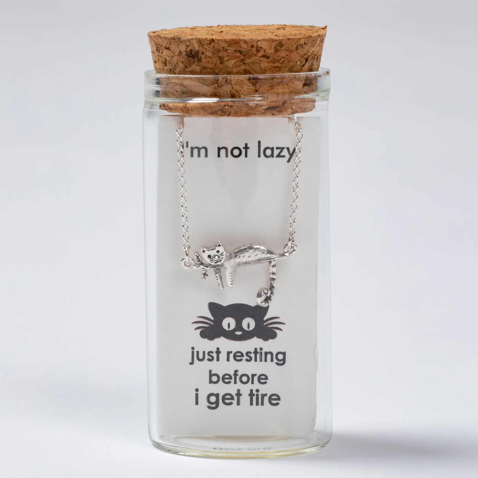 Message in a Bottle Pet Lover Sterling Necklace Gift - Image 10