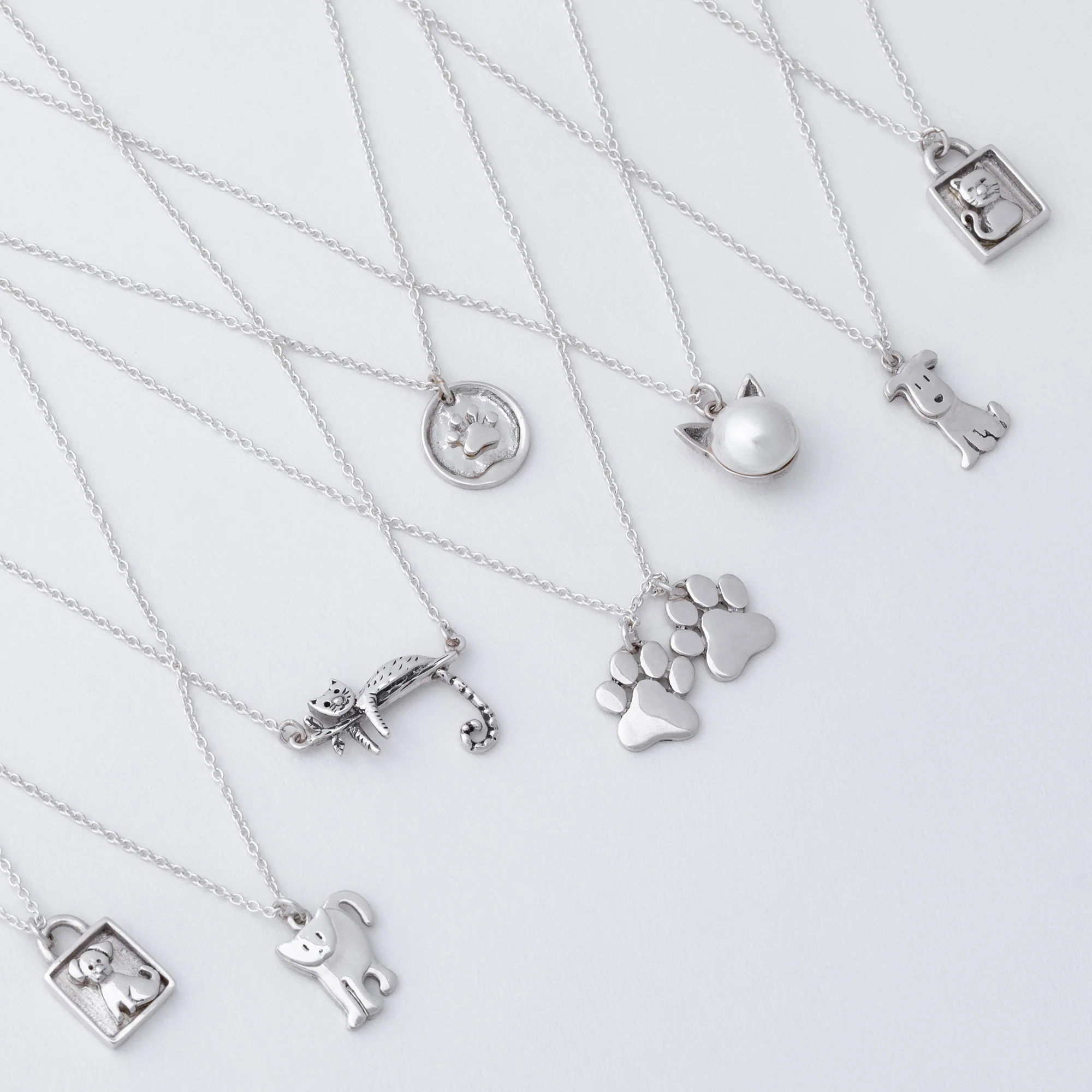 Message in a Bottle Pet Lover Sterling Necklace Gift - Image 2