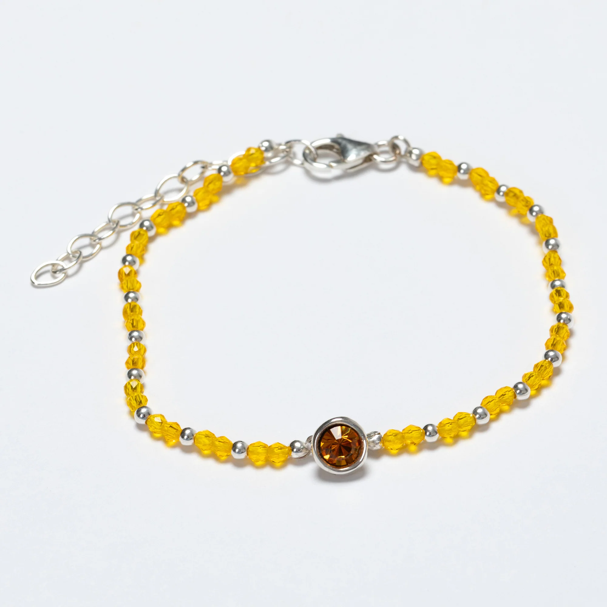 Positive Message in a Bottle Birthstone Bracelet Gift - Image 36