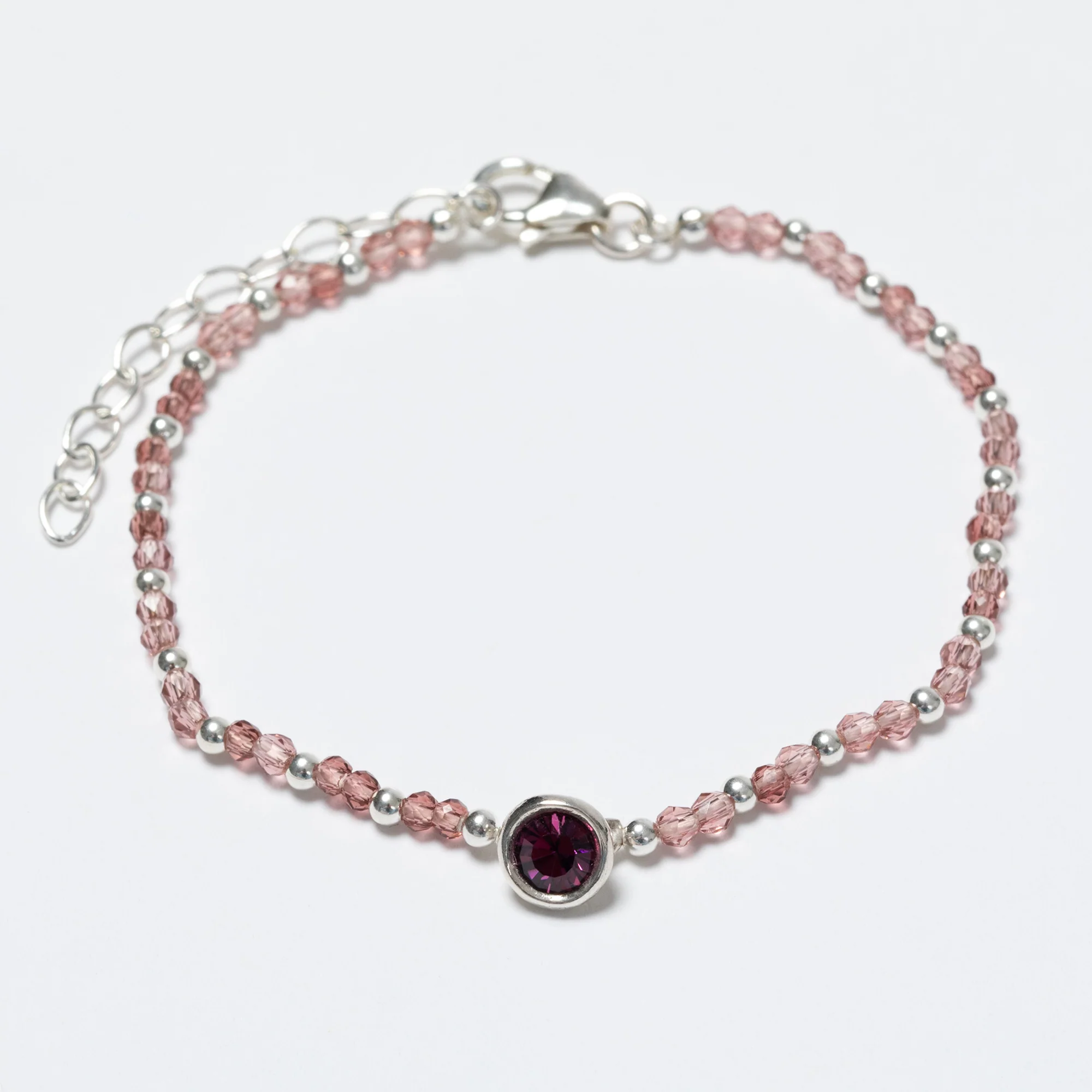 Positive Message in a Bottle Birthstone Bracelet Gift - Image 9